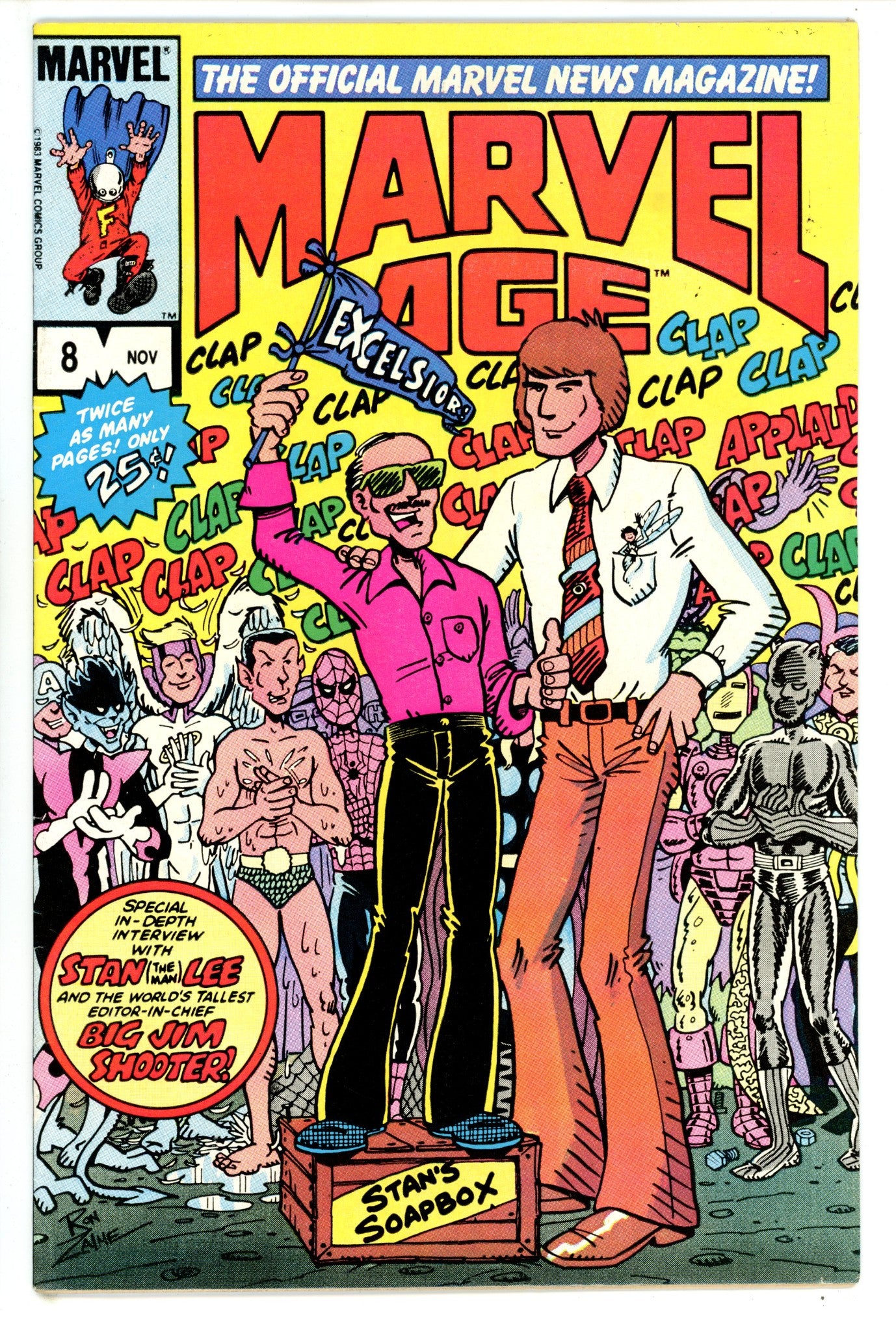 Marvel Age 8 VG (1983)