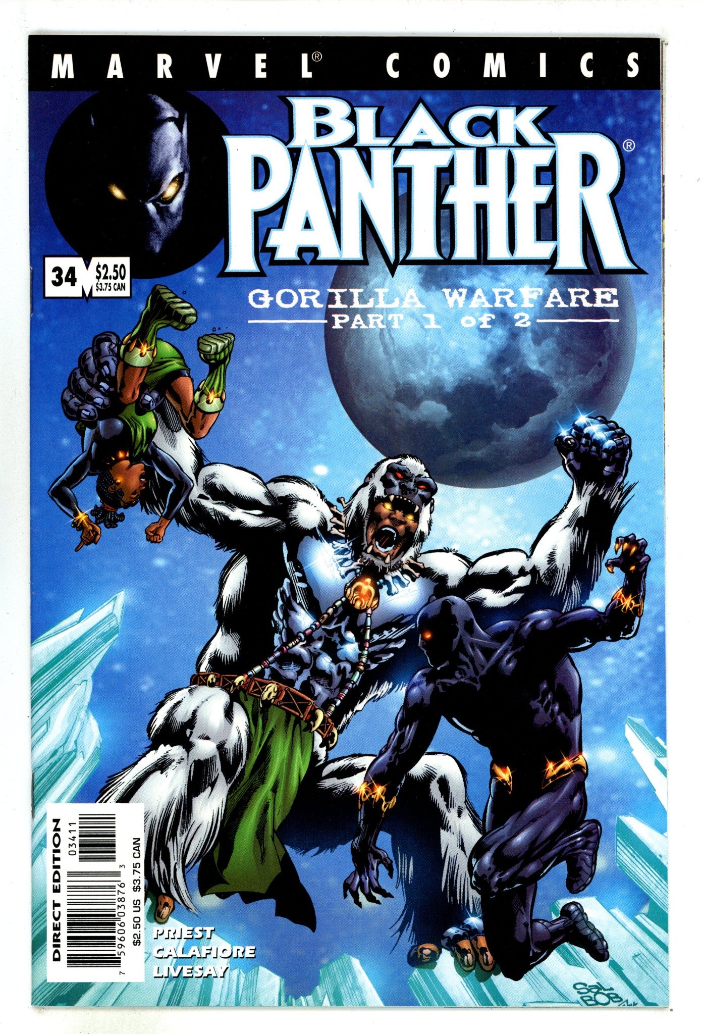Black Panther Vol 3 34 High Grade (2001) 