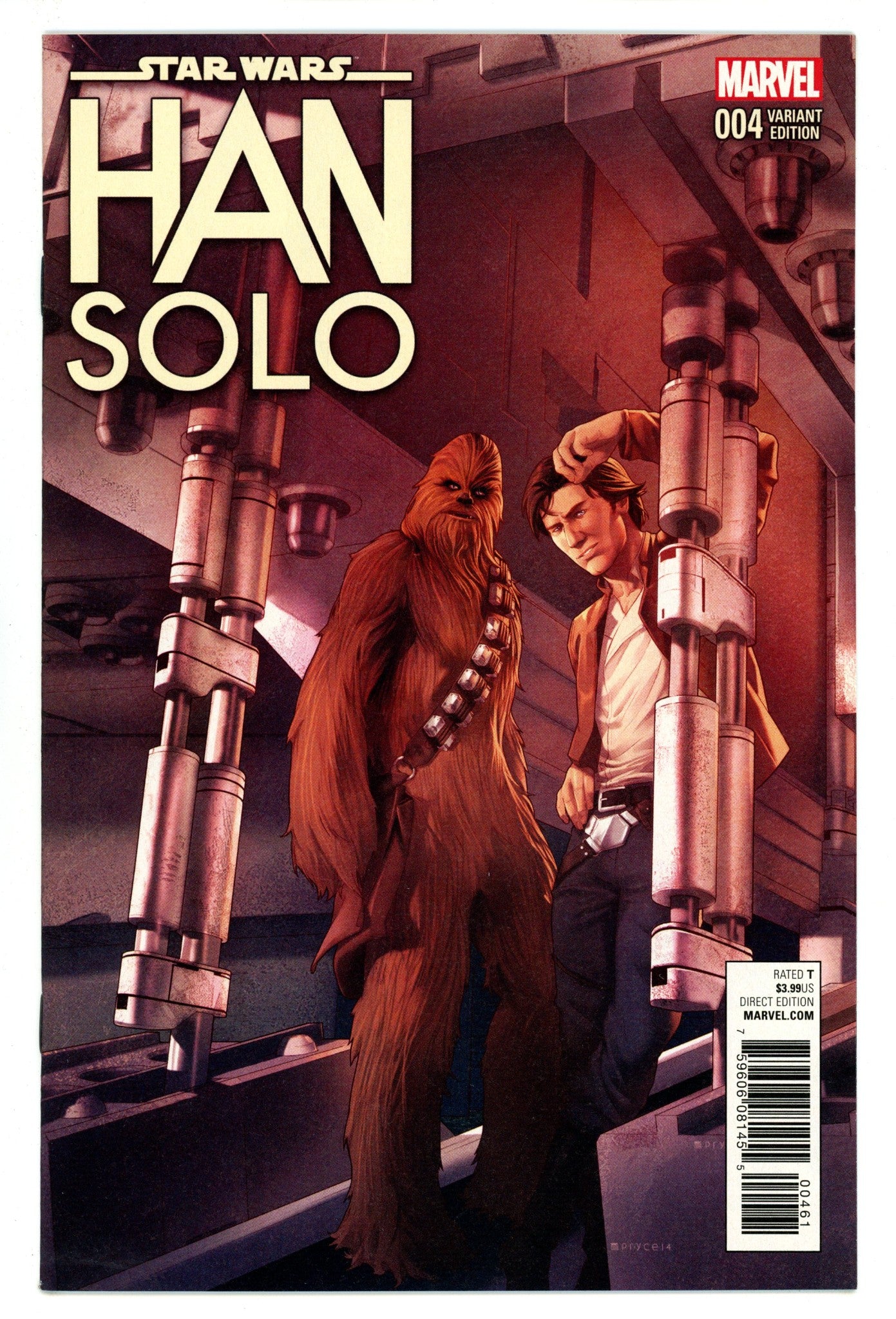 Han Solo 4 High Grade (2016) Campbell Variant 