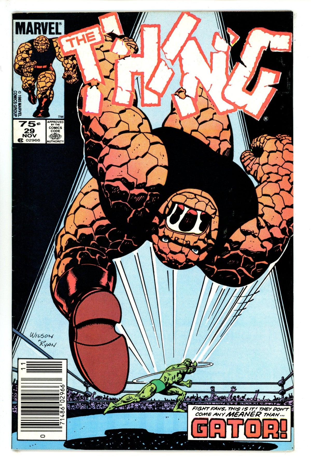 The Thing Vol 1 29  Mid Grade   (1985)   Canadian Price Variant