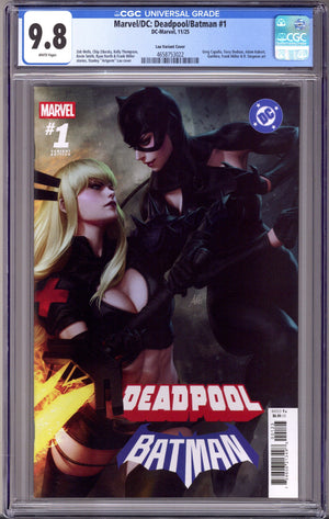 Deadpool / Batman 1 CGC 9.8 (NM/M) (2025) Artgerm Variant