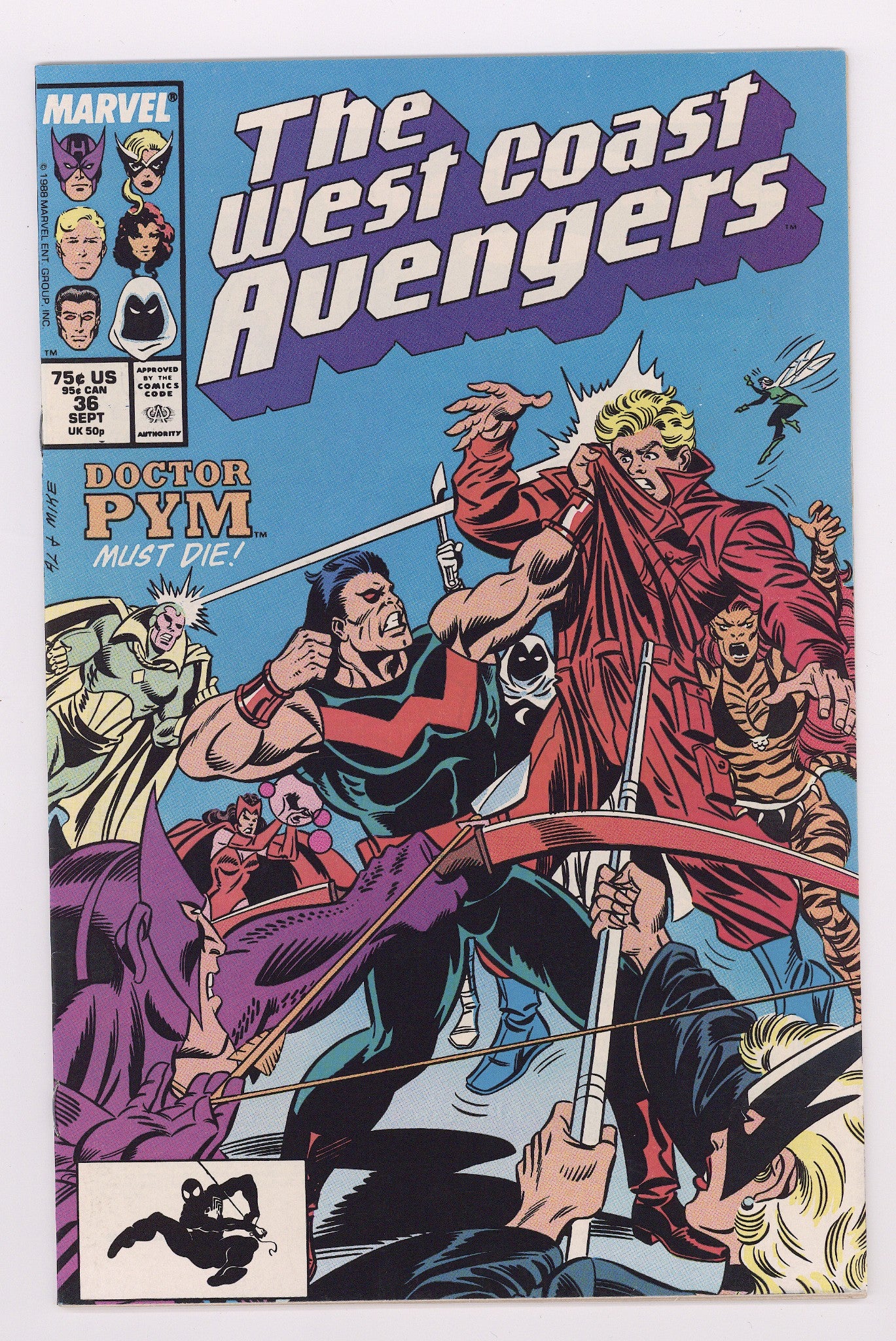 West Coast Avengers Vol 2 36 High Grade (1988) 