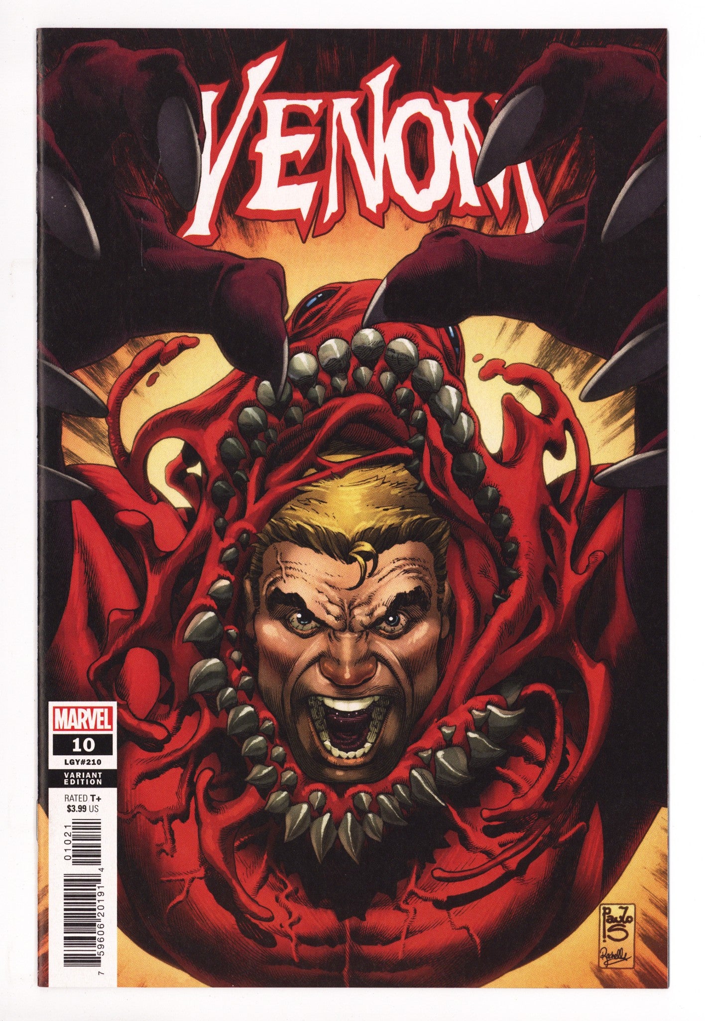 Venom Vol 5 10 (210) High Grade (2022) Siqueira Variant 