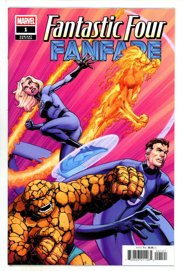 Fantastic Four Fanfare 1 Bagley Variant (2025)