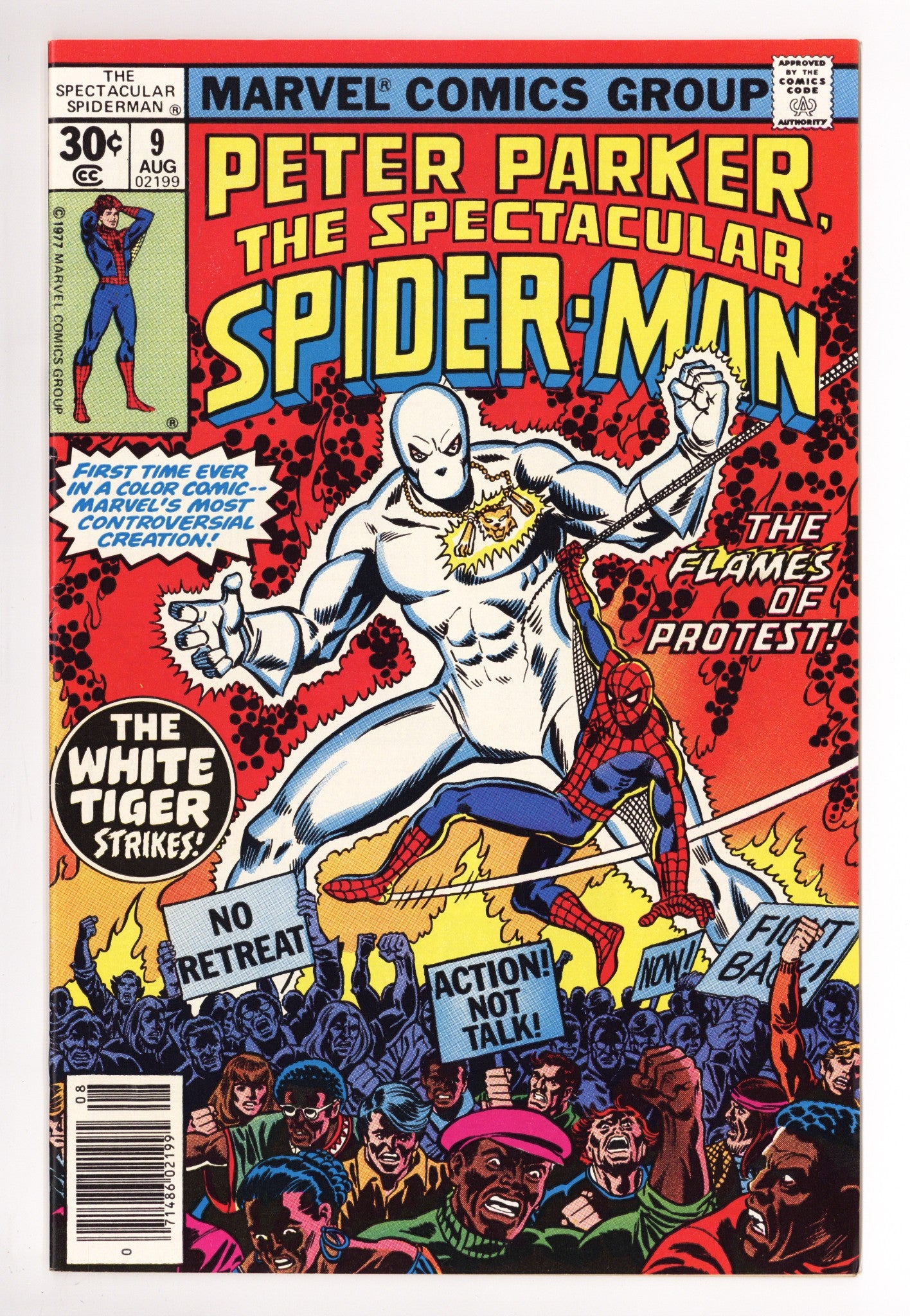 The Spectacular Spider-Man Vol 1 9 VF (8.0) (1977) 