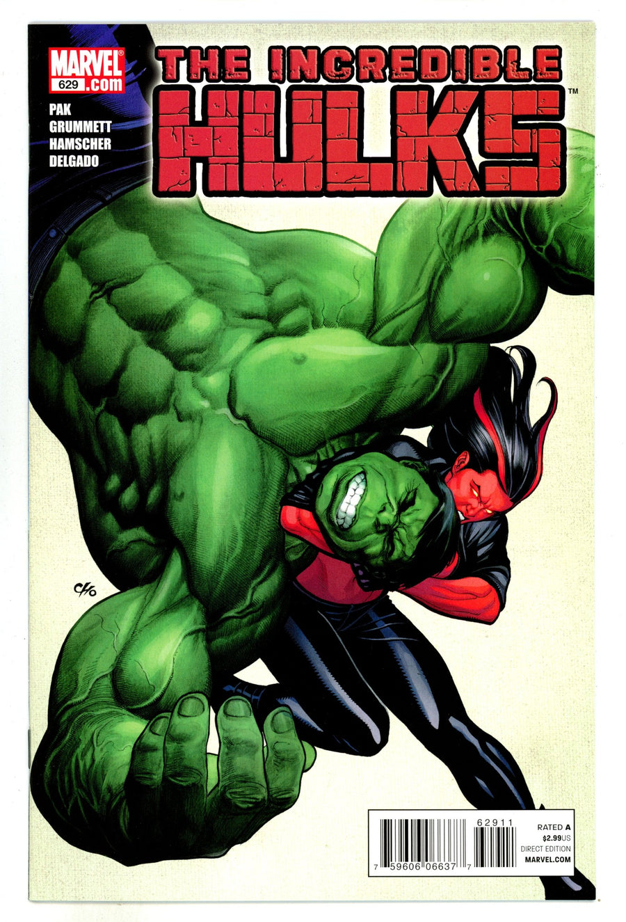 Incredible Hulks 629 High Grade (2011) 