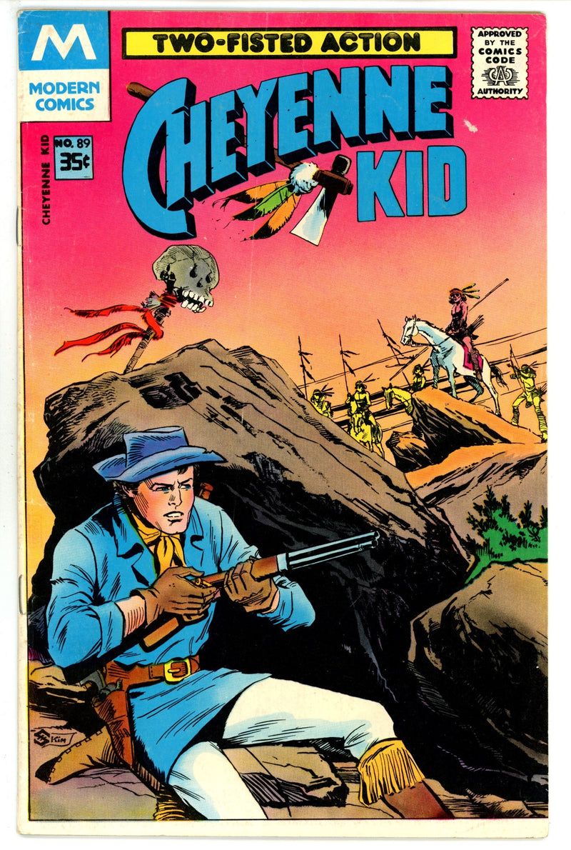 Cheyenne Kid 89 VG+ (1978)