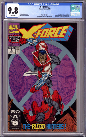 X-Force Vol 1 2 CGC 9.8 (NM/M) (1991)