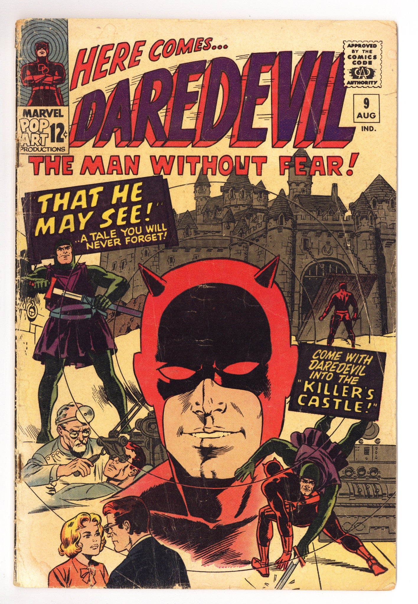 Daredevil Vol 1 9 GD (2.0) (1965) 