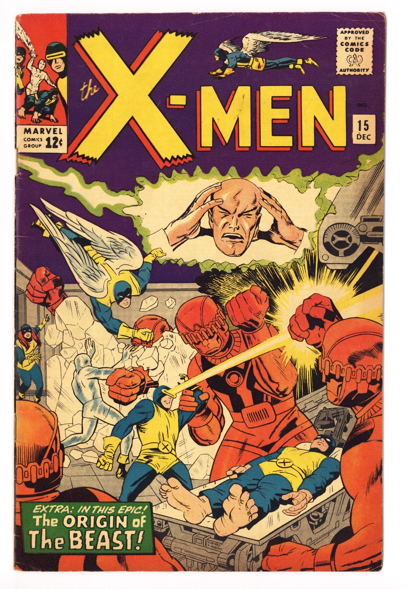 The X-Men Vol 1 15 FN (6.0) (1965) 