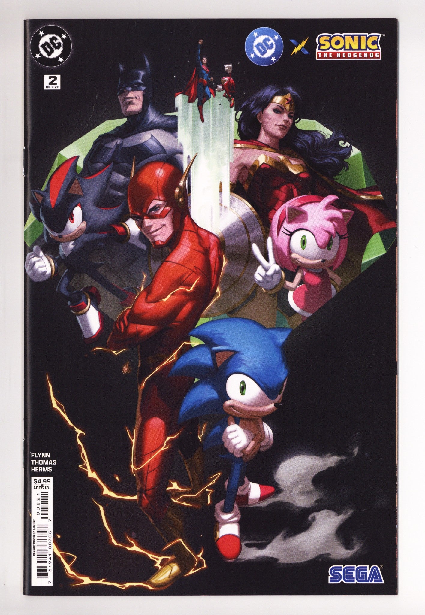 DC x Sonic the Hedgehog 2 High Grade (2025) Ejikure Variant 