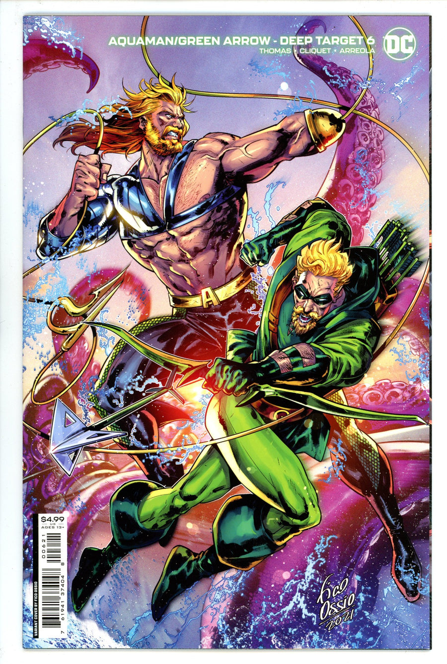 Aquaman / Green Arrow - Deep Target 6 High Grade (2022) Ossio Variant 