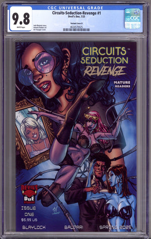 Circuits Seduction Revenge 1 CGC 9.8 (NM/M) (2025) Voyager Variant