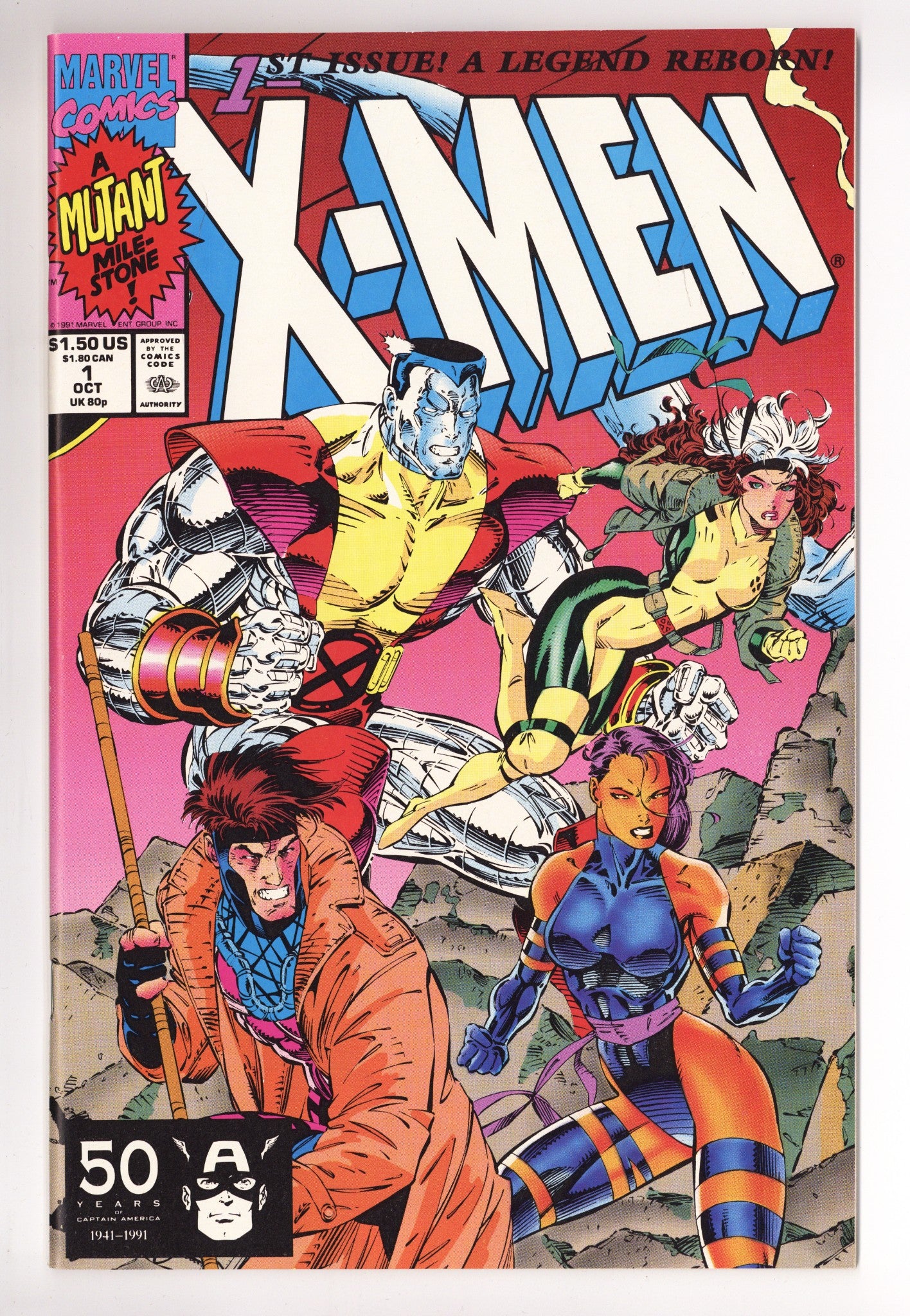 X-Men Vol 1 1 [Cover A] High Grade (1991) Colossus Variant 