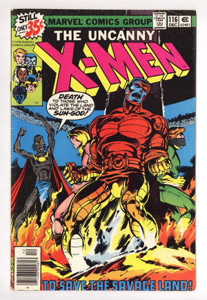The X-Men Vol 1 116 VG/FN (5.0) (1978)