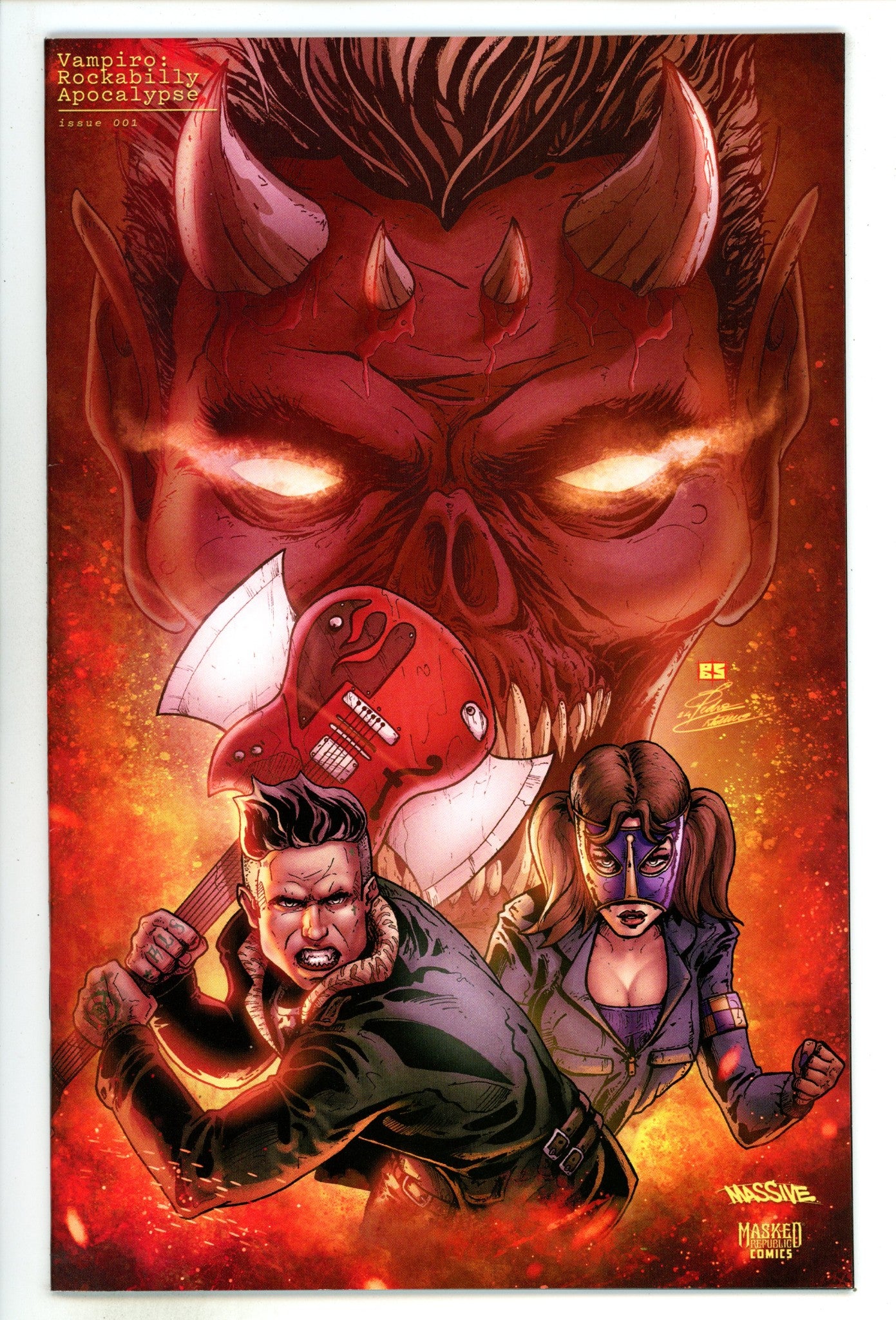 Vampiro: Rockabilly Apocalypse 1 VF/NM (9.0) (2024) SilverBaX Incentive Variant 