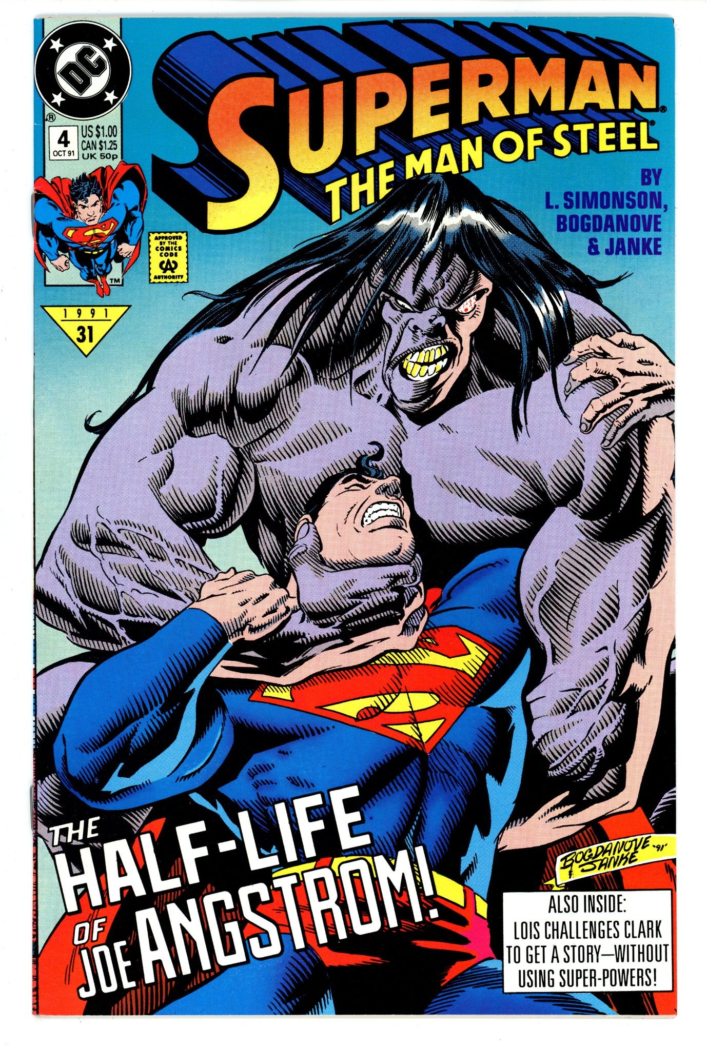 Superman: The Man of Steel 4 High Grade (1991) 