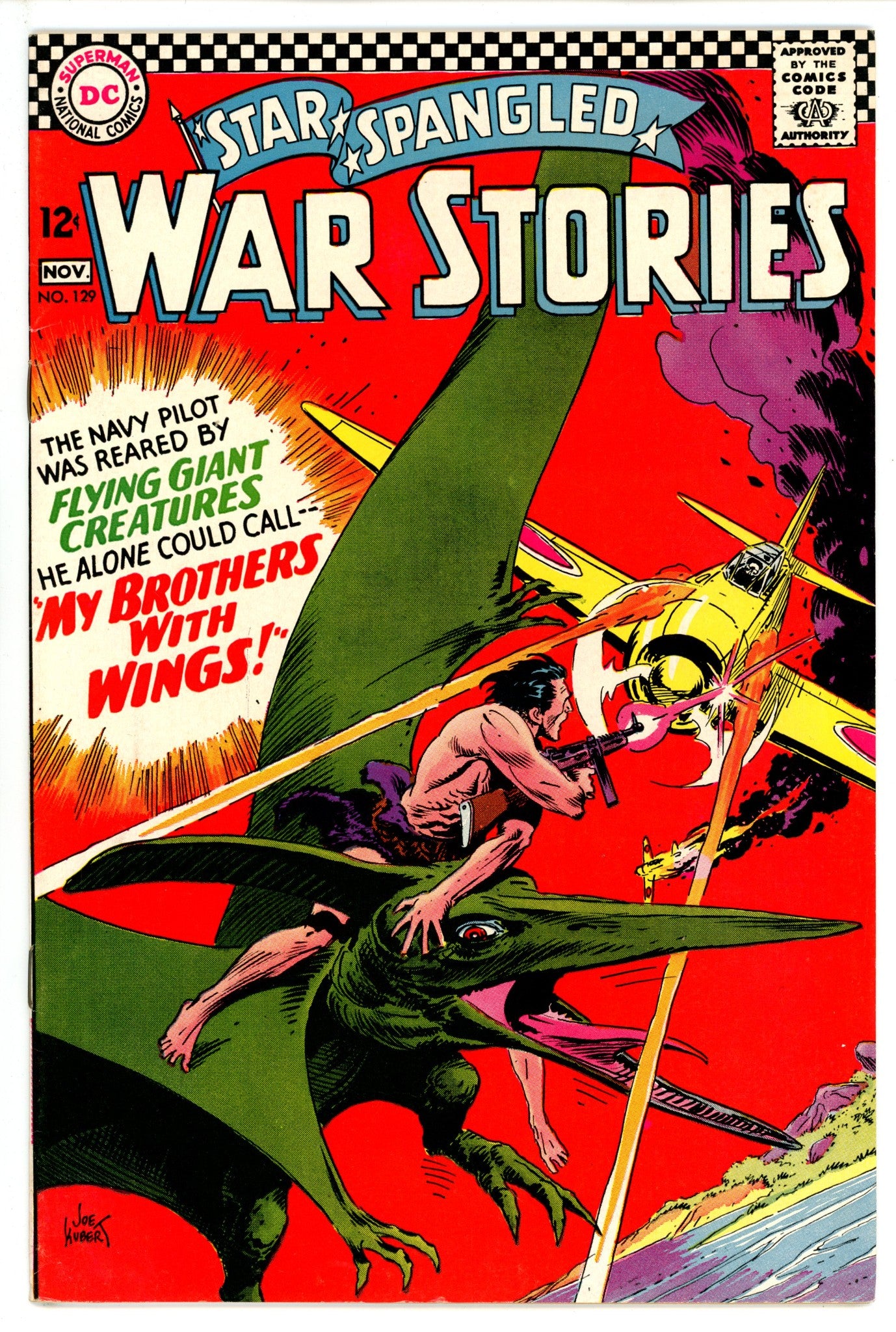 Star Spangled War Stories Vol 1 129 FN/VF (7.0) (1966) 