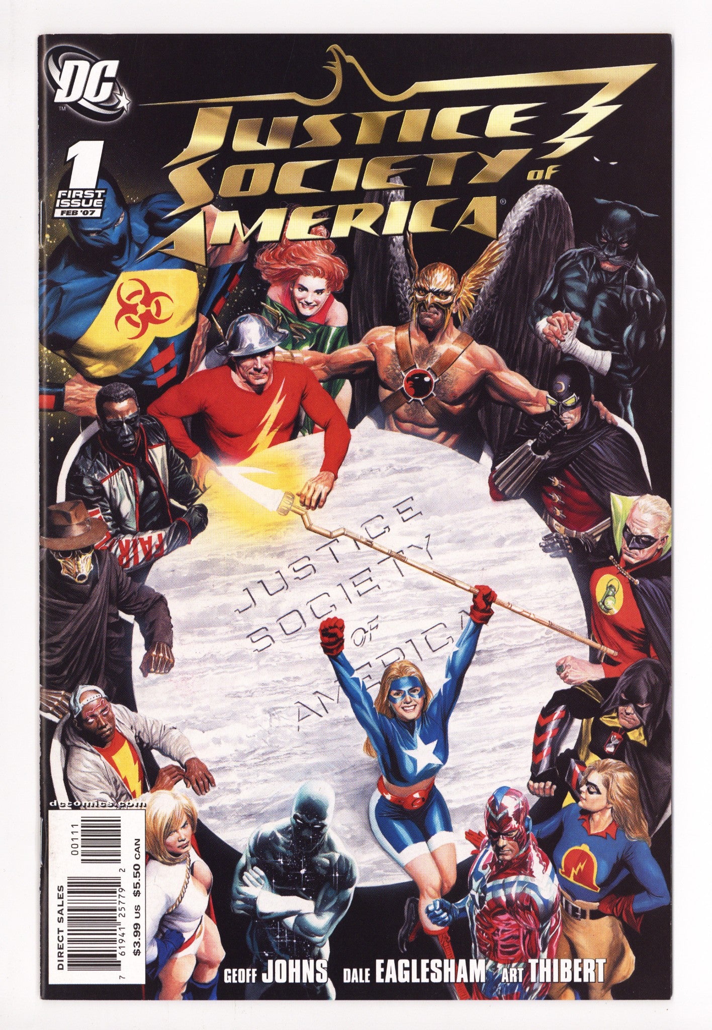 Justice Society of America Vol 3 1 High Grade (2007) 