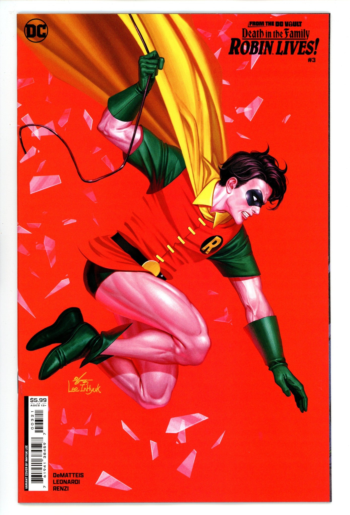 From The DC Vault Death In The Family Robin Lives 3 Lee Variant (2024)