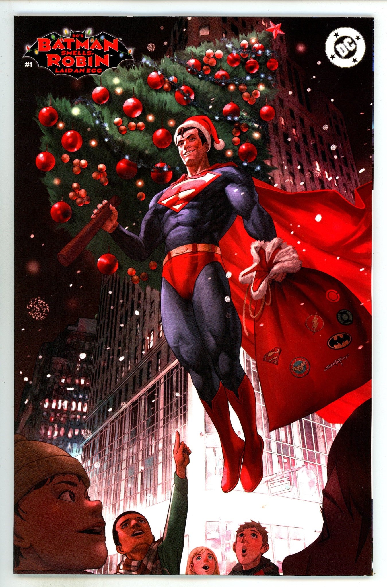 DCs Batman Smells Robin Laid An Egg 1 Fung Variant (2024)