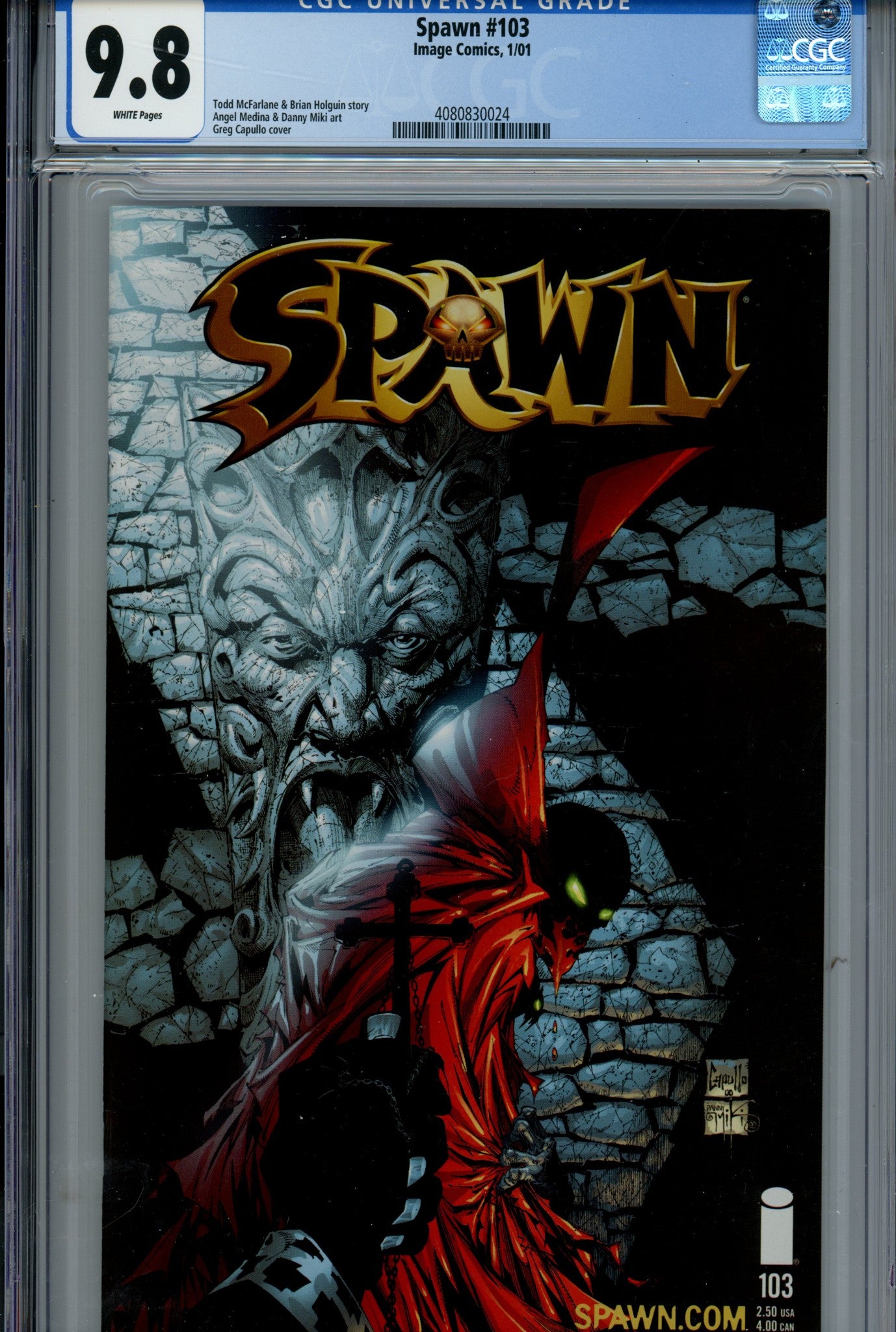 Spawn 103 CGC 9.8 (NM/M) (2001) 