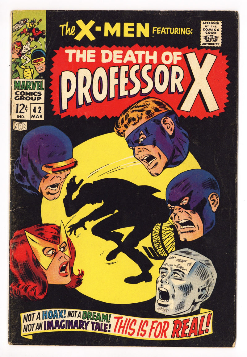 The X-Men Vol 1 42 VG/FN (5.0) (1968) 