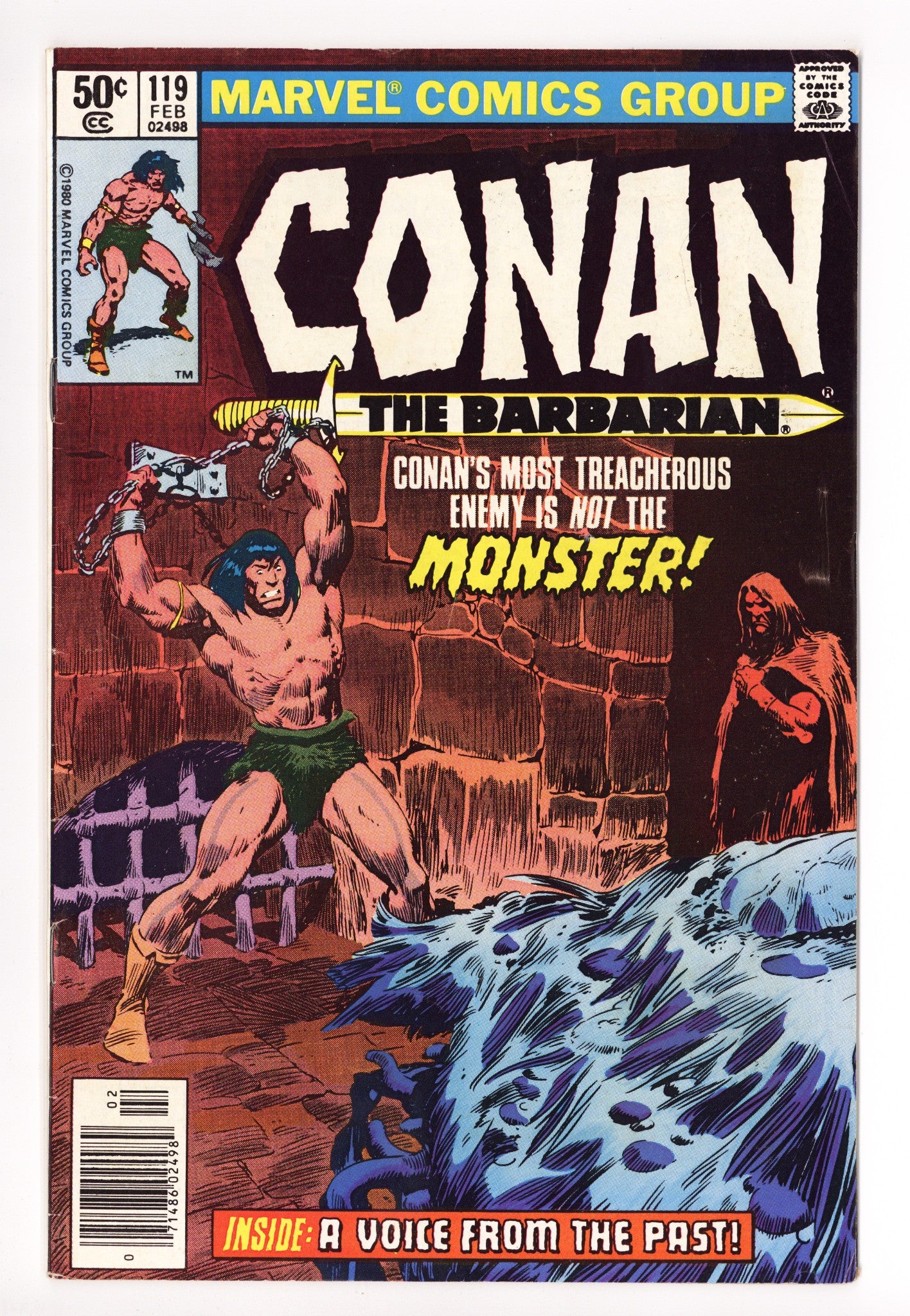 Conan the Barbarian Vol 1 119 Mid Grade (1981) Newsstand 