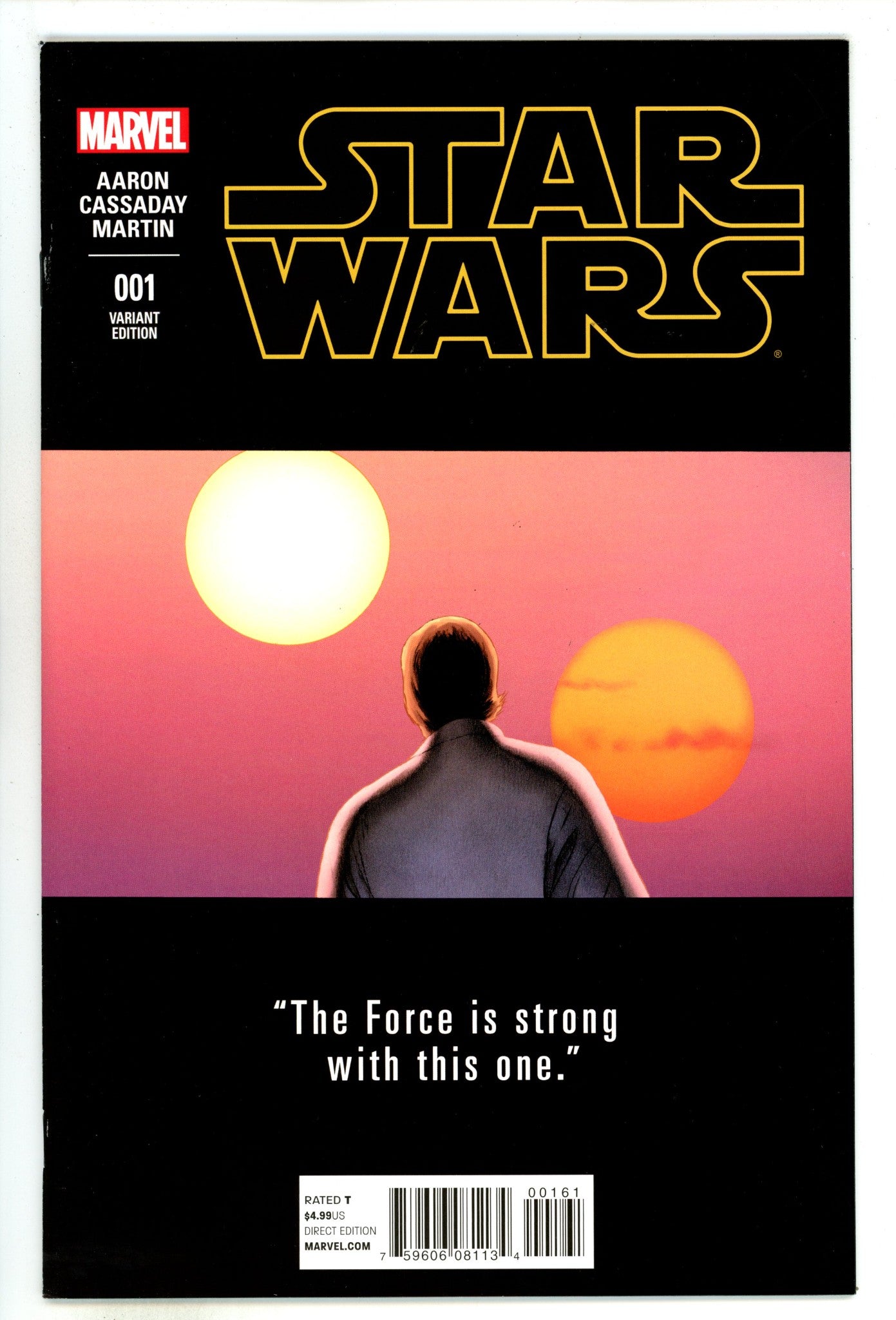 Star Wars Vol 2 1 VF/NM (9.0) (2015) Cassaday Incentive Variant 