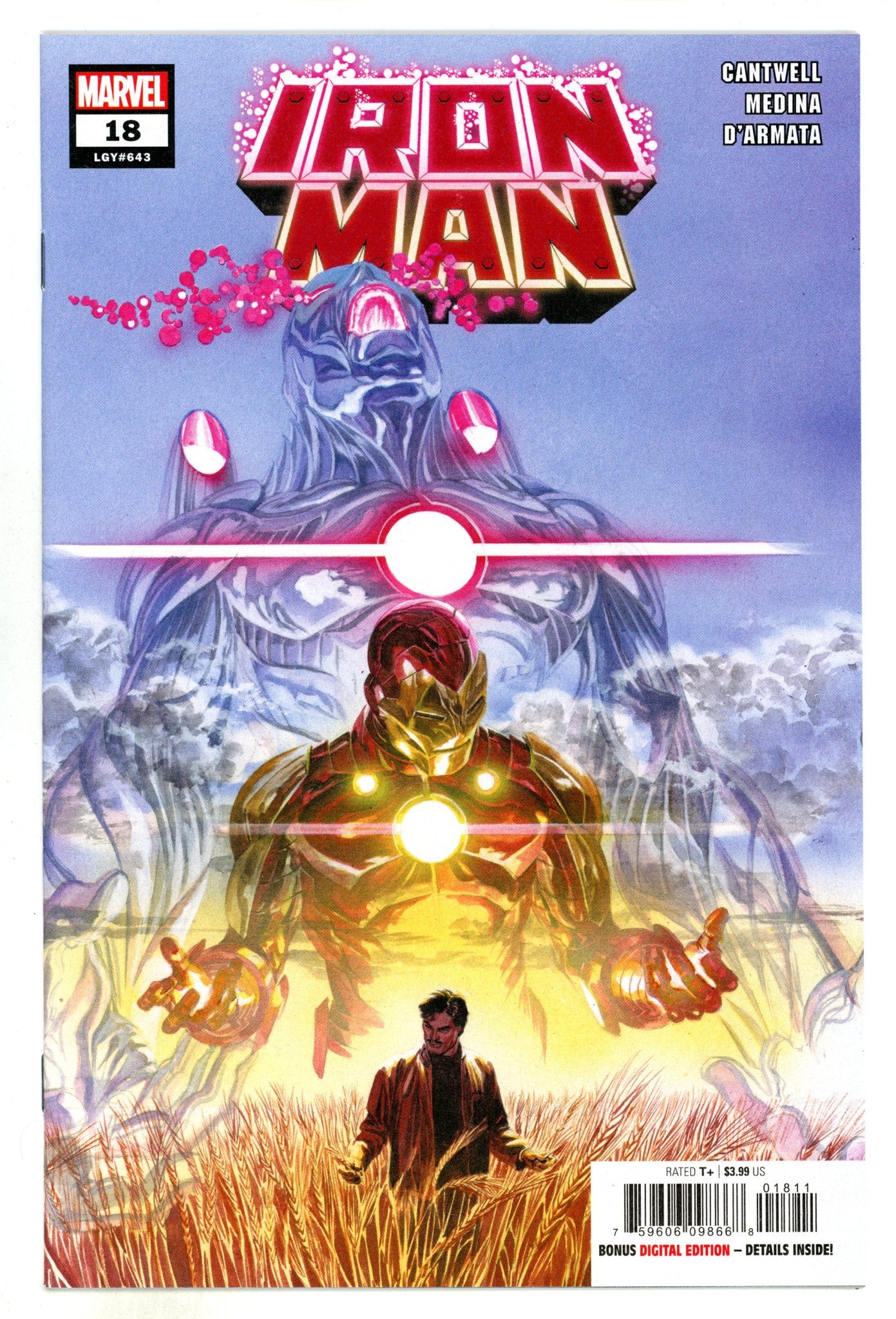 Iron Man Vol 6 18 (643) High Grade (2022) 