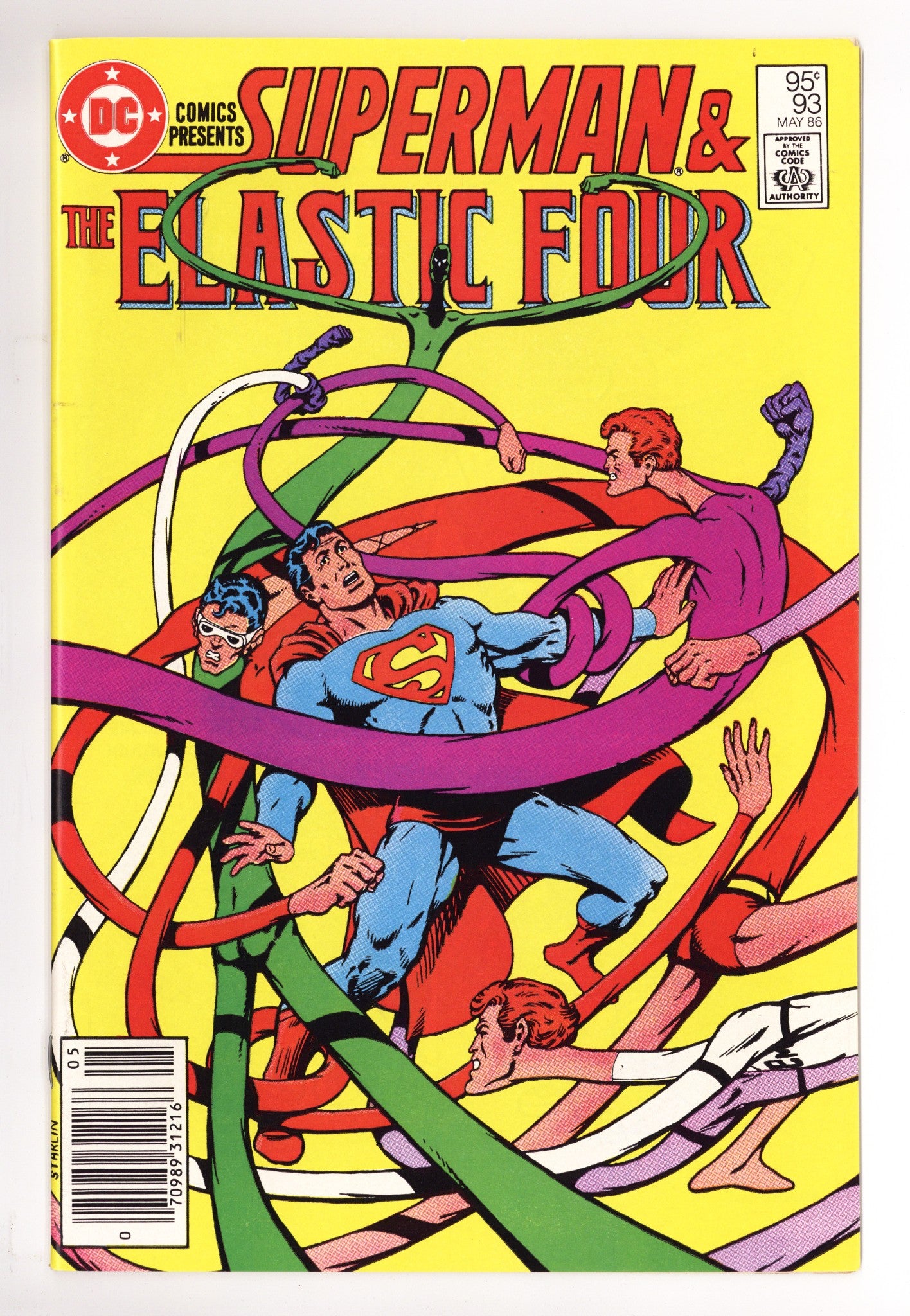DC Comics Presents Vol 1 93 NM- (9.2) (1986) Canadian Price Variant 