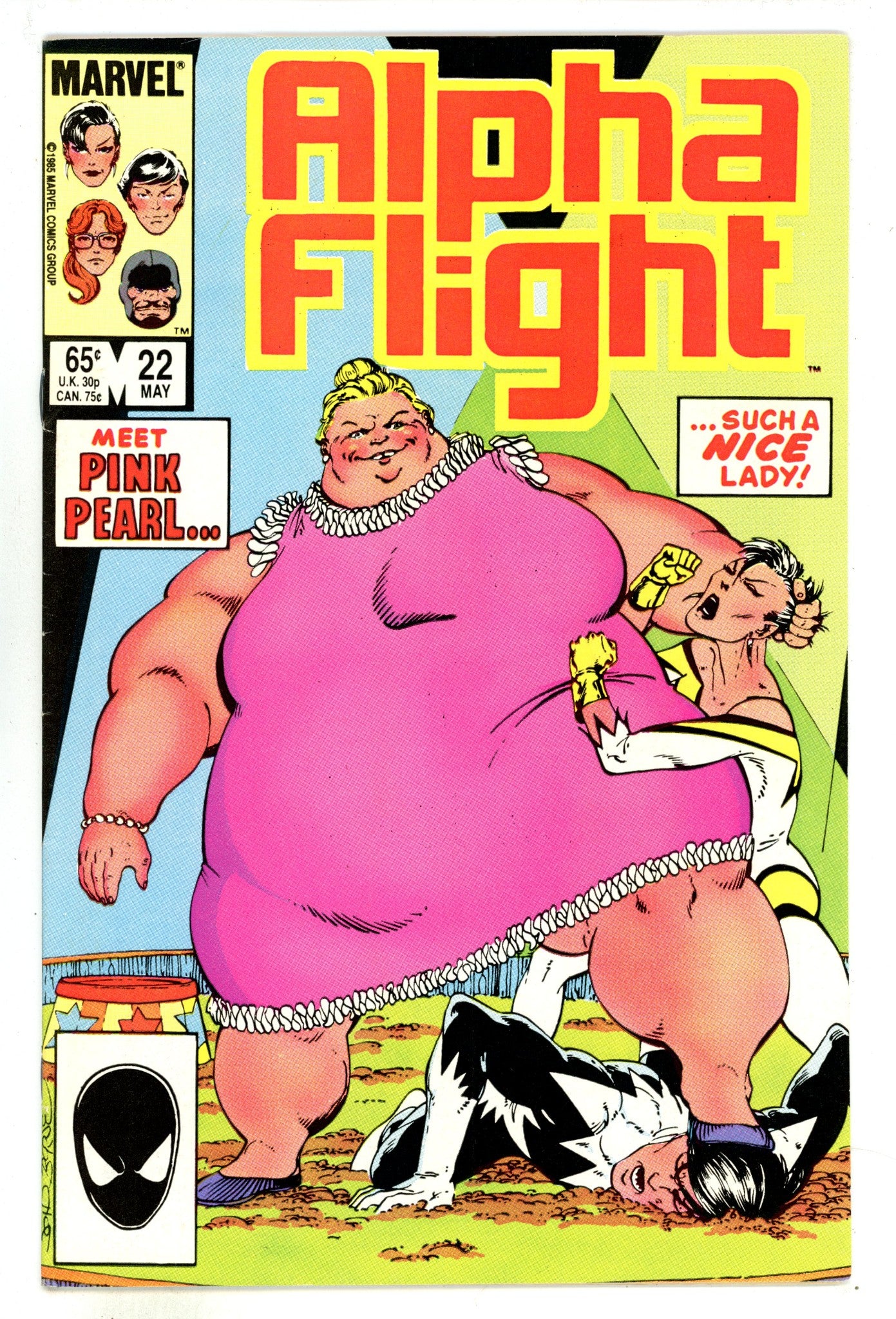 Alpha Flight Vol 1 22 Mid Grade (1985) 