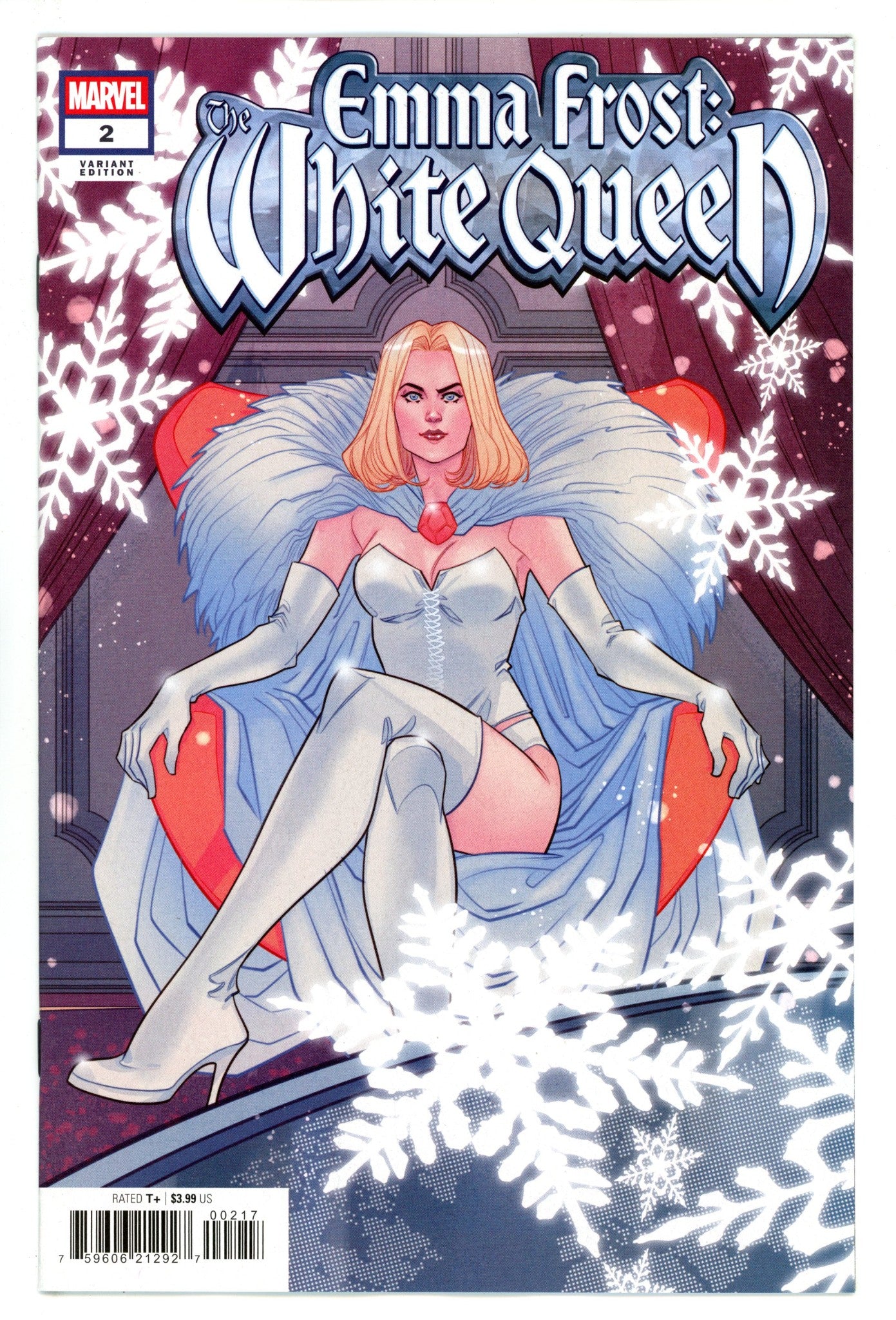 Emma Frost: The White Queen 2 Sauvage Incentive NM- (2025)
