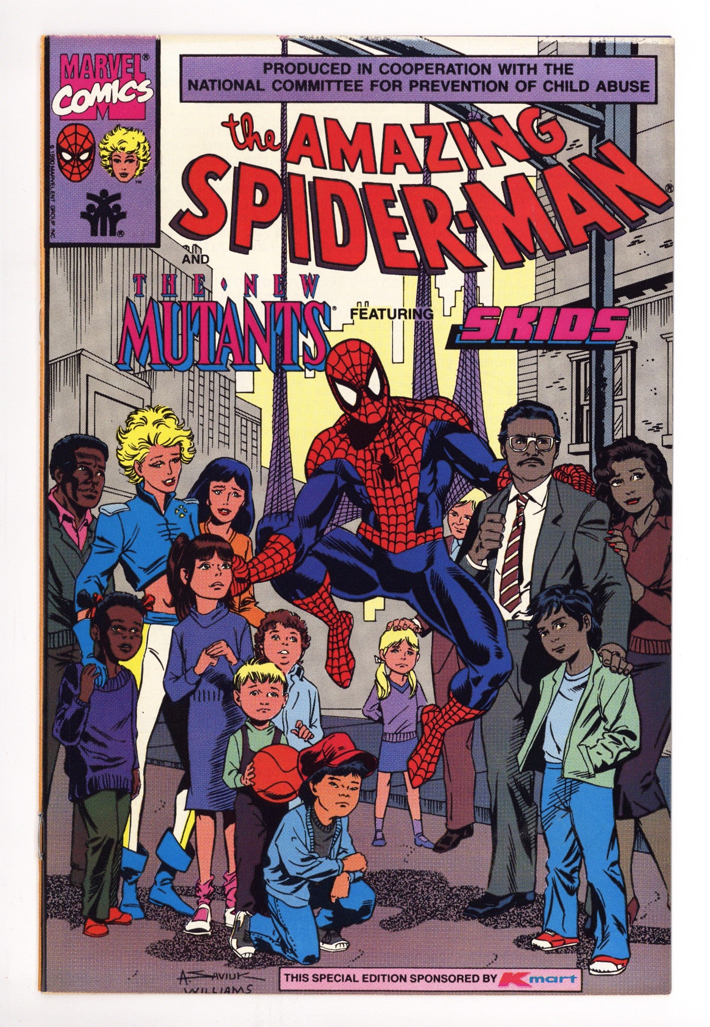 Spider-Man and the New Mutants 1 High Grade (1990) 