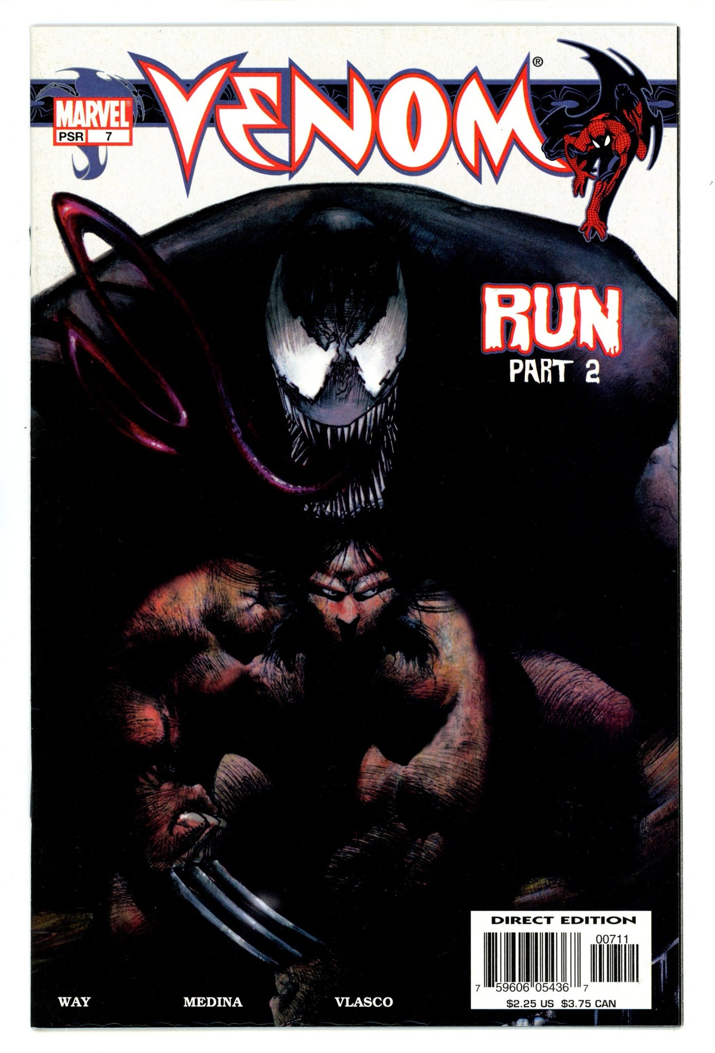 Venom Vol 1 7 NM- (9.2) (2003) 