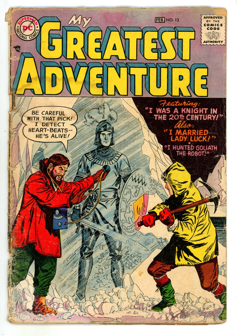 My Greatest Adventure Vol 1 13 FR/GD (1.5) (1957) 