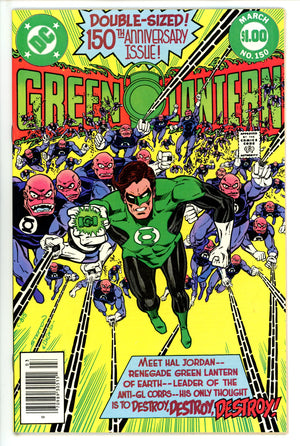 Green Lantern Vol 2 150 Newsstand (1981)