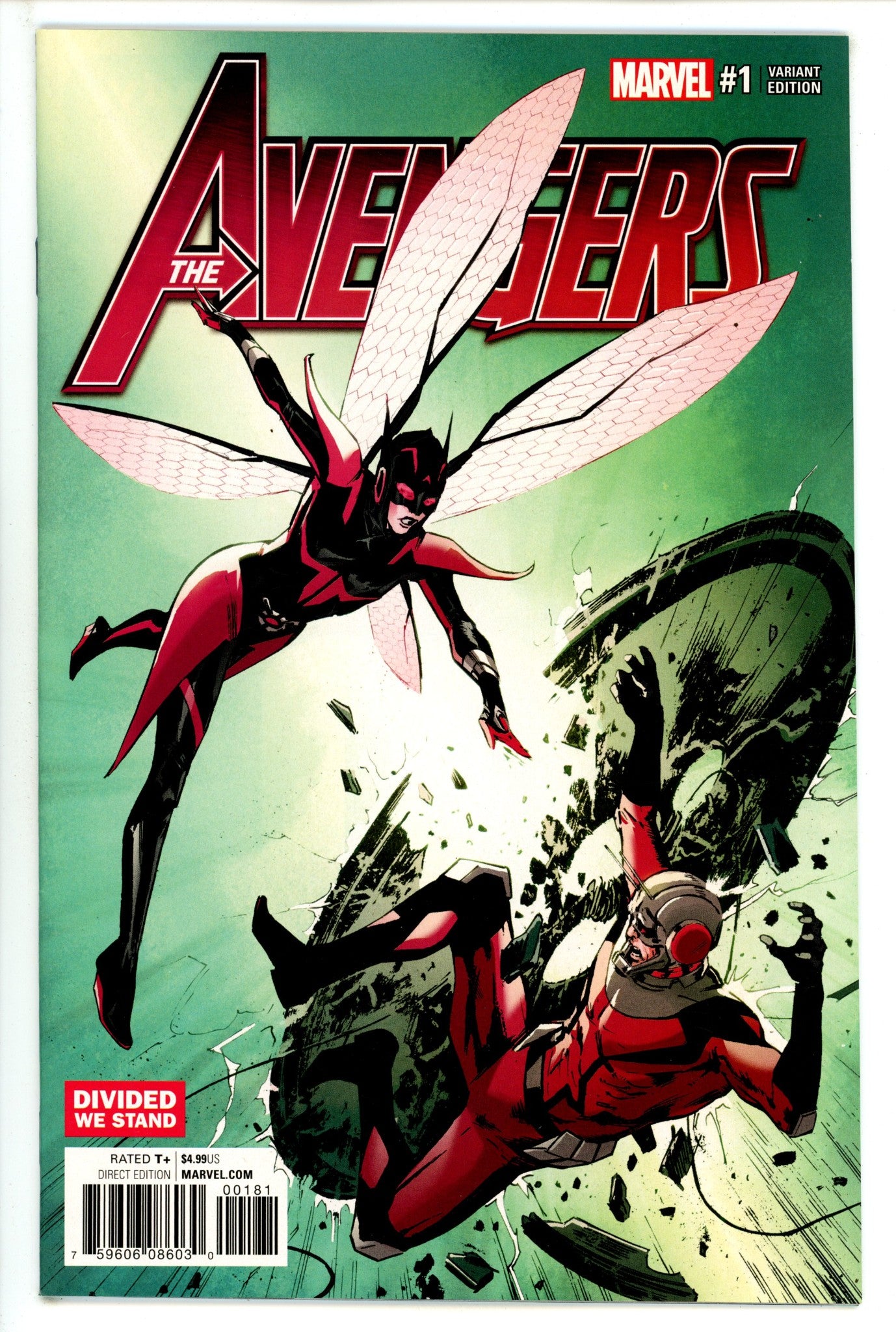 Avengers Vol 7 1 High Grade (2017) Guice Variant 