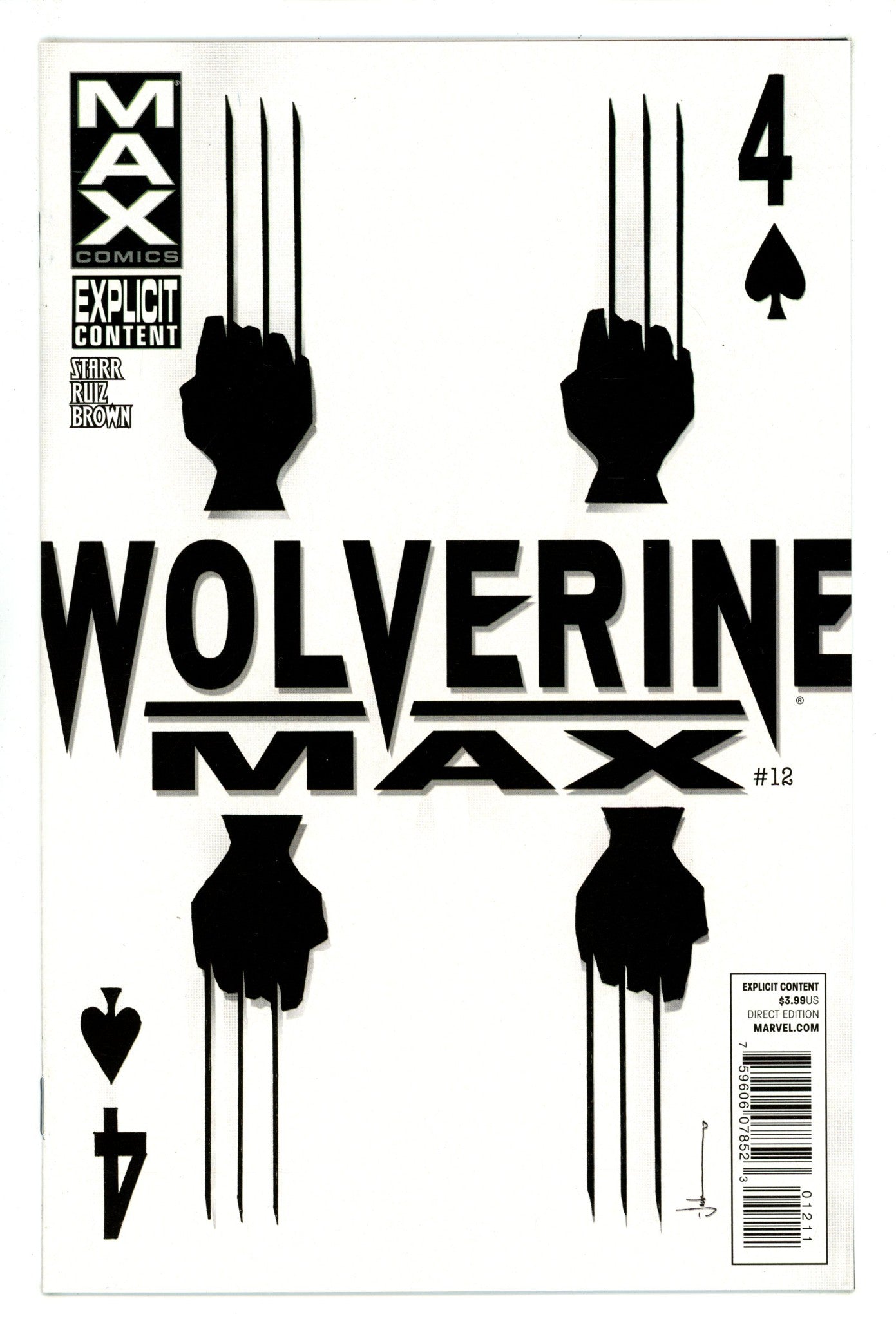 Wolverine Max 12 High Grade (2013) 