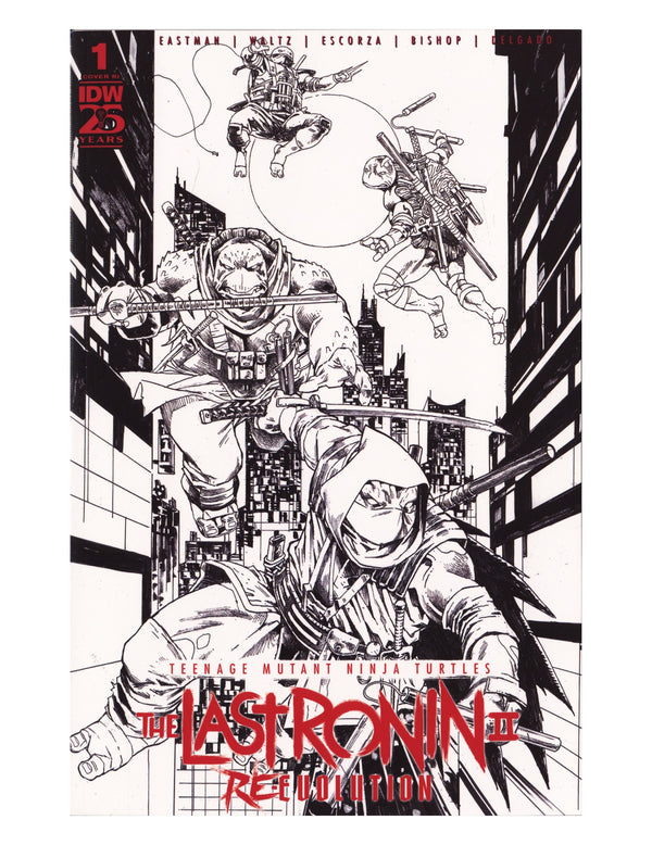 Teenage Mutant Ninja Turtles: The Last Ronin II: Re-Evolution 1 NM (9.4) (2024) Escorza Incentive Variant