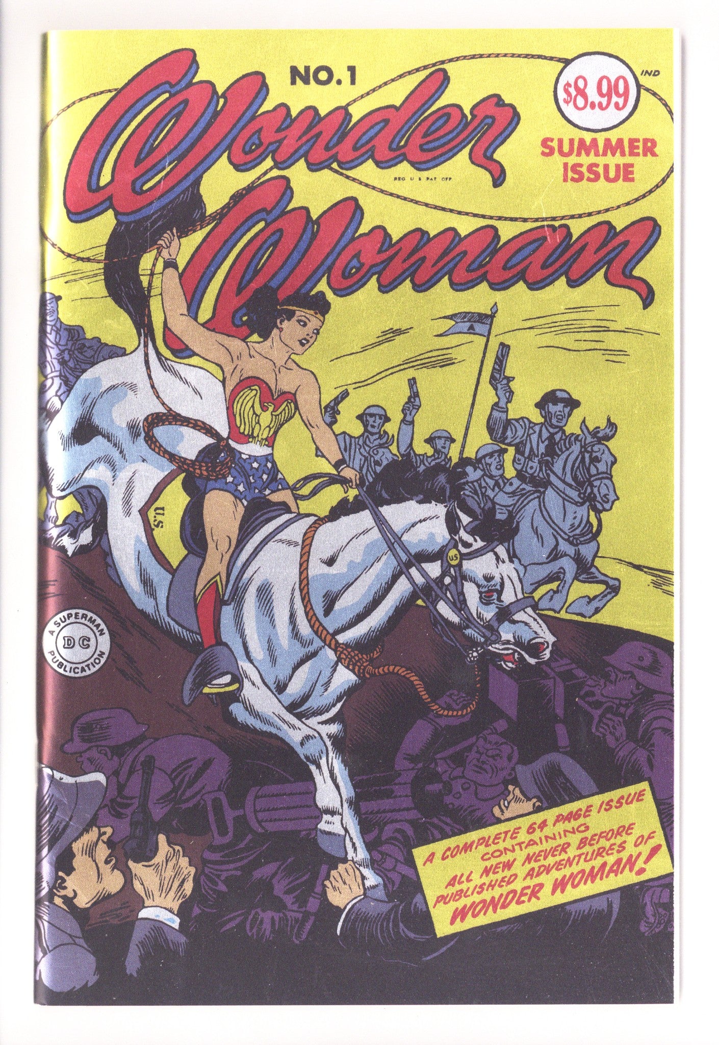 Wonder Woman 1 (Facsimile Edition) [nn] High Grade (2024) Foil Variant 