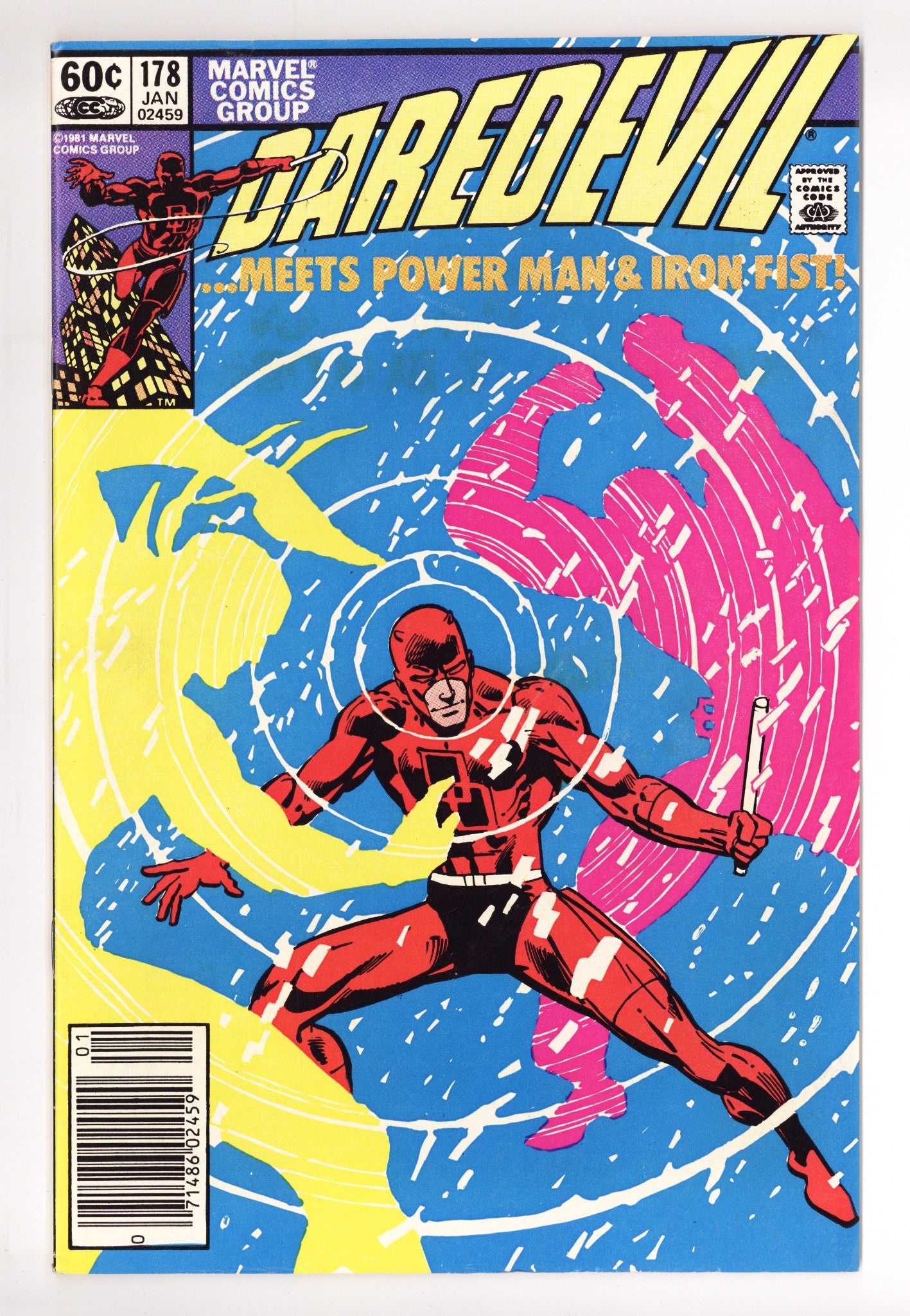 Daredevil Vol 1 178 FN (6.0) (1982) Newsstand 