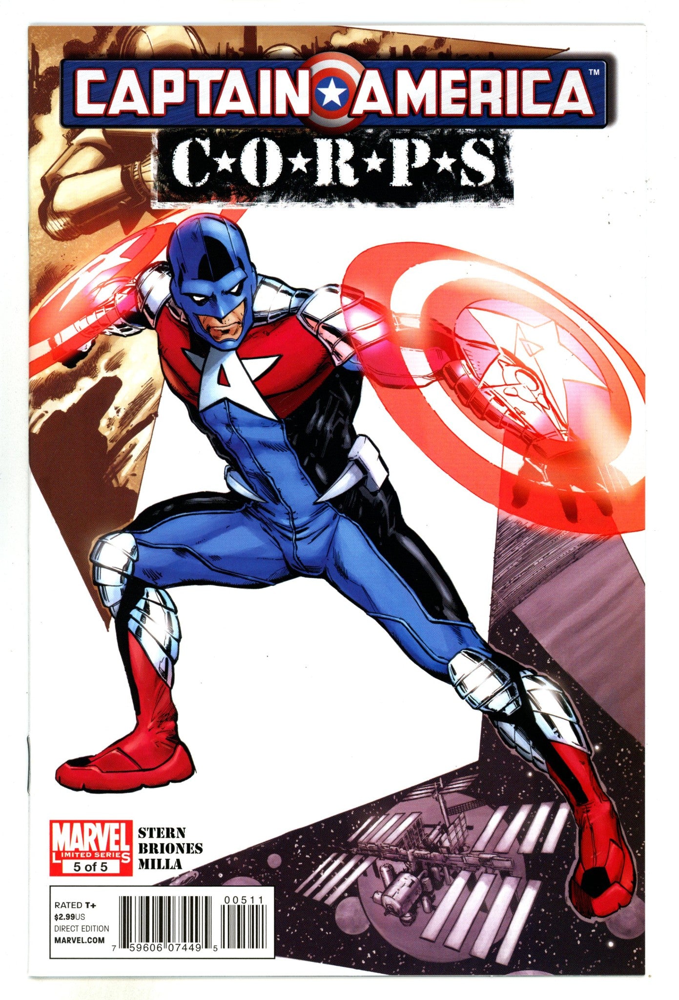 Captain America Corps 5 High Grade (2011) 