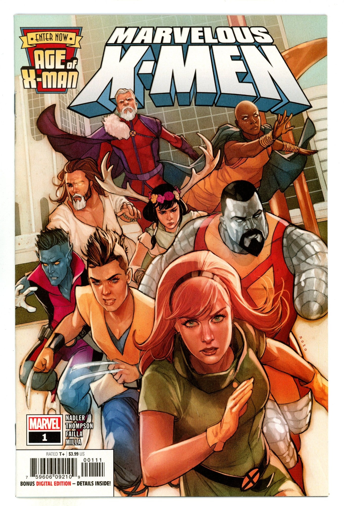 Age of X-Man: The Marvelous X-Men  1  High Grade  (2019)  