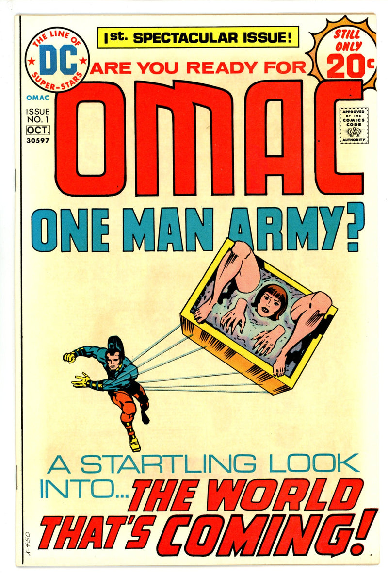 OMAC Vol 1 1 NM- (9.2) (1974) 