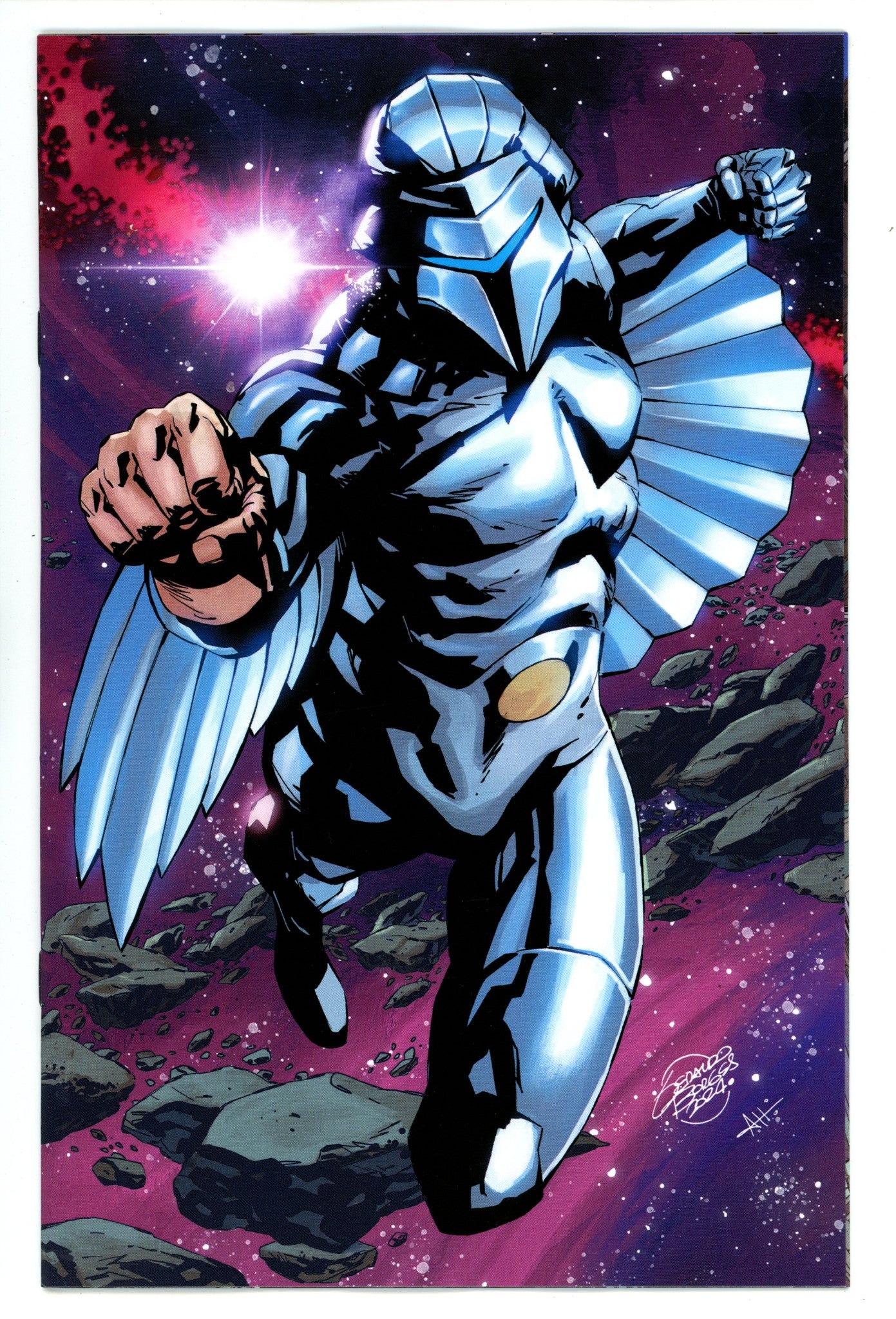 Silverhawks 1 Borges Virgin Incentive Variant NM+ (2025)