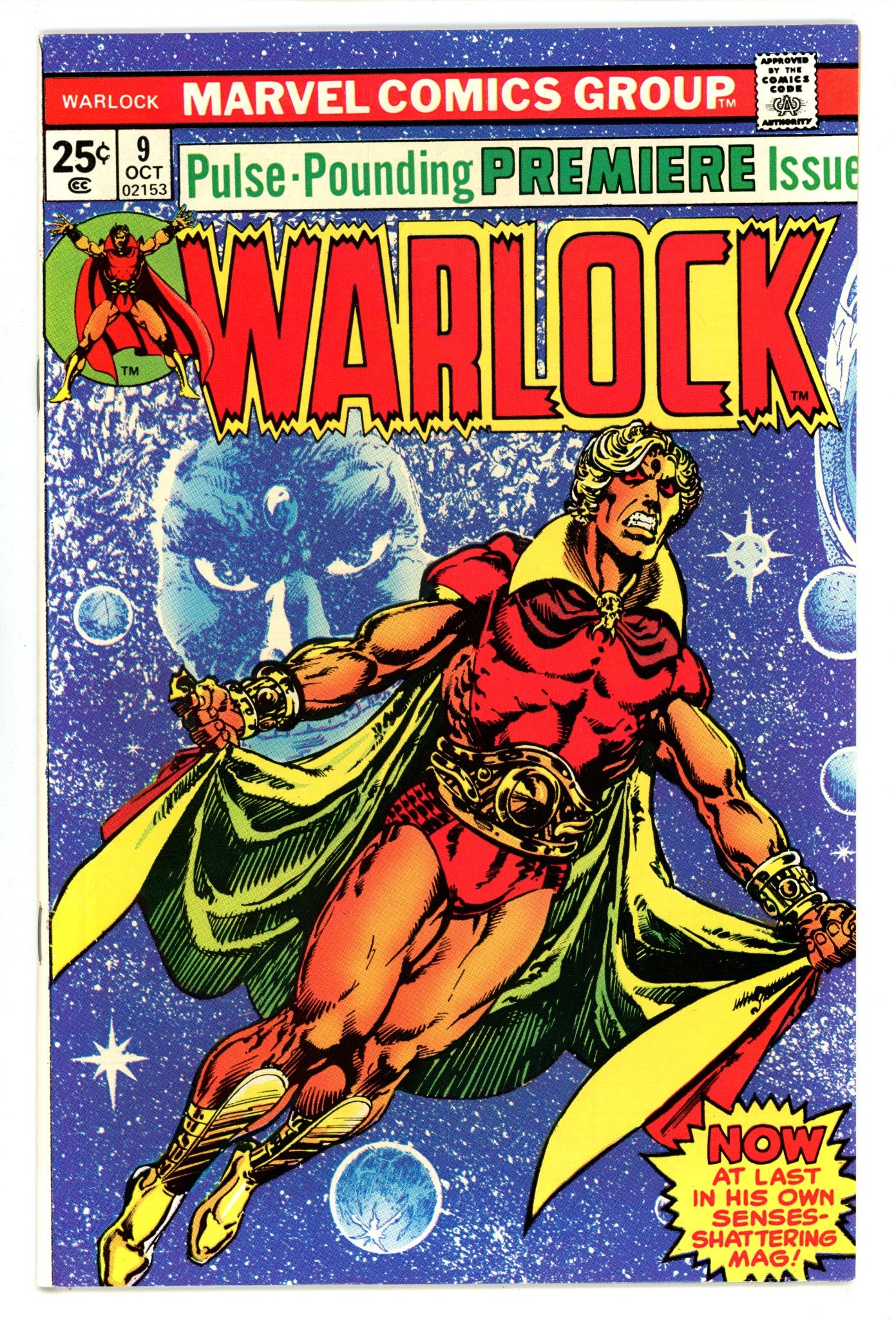 Warlock Vol 1 9 VF+ (8.5) (1975) 