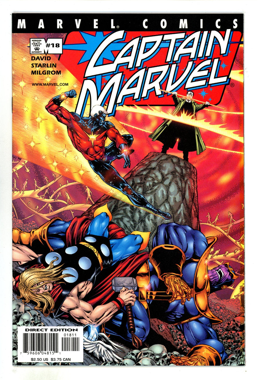 Captain Marvel Vol 5 18 High Grade (2001) 