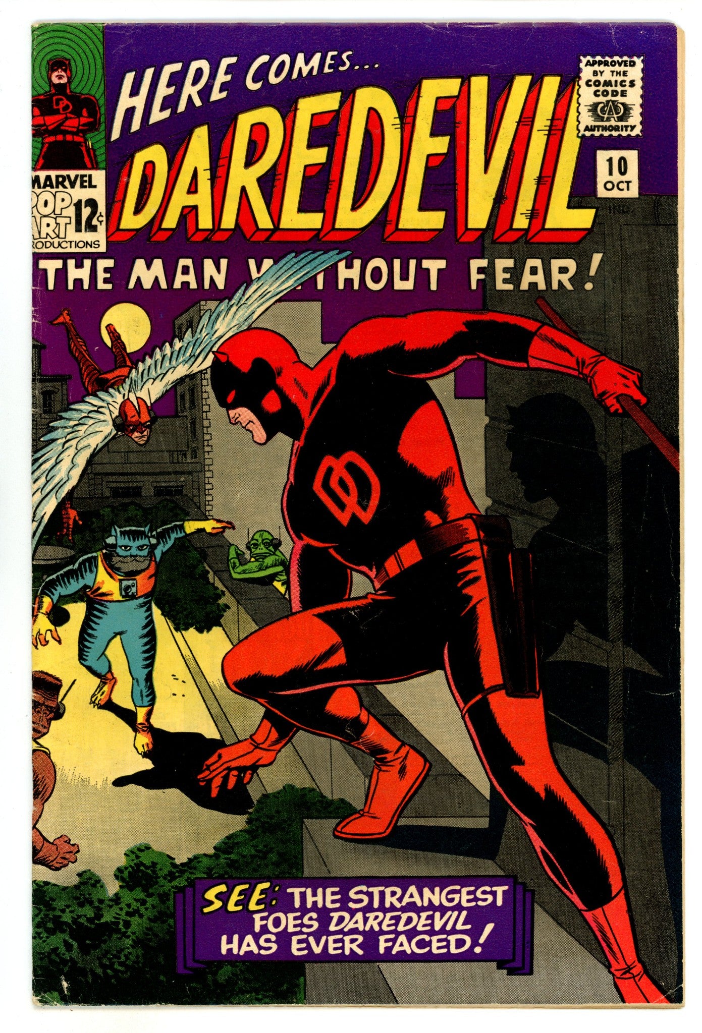 Daredevil Vol 1 10  VG/FN (5.0)  (1965)  
