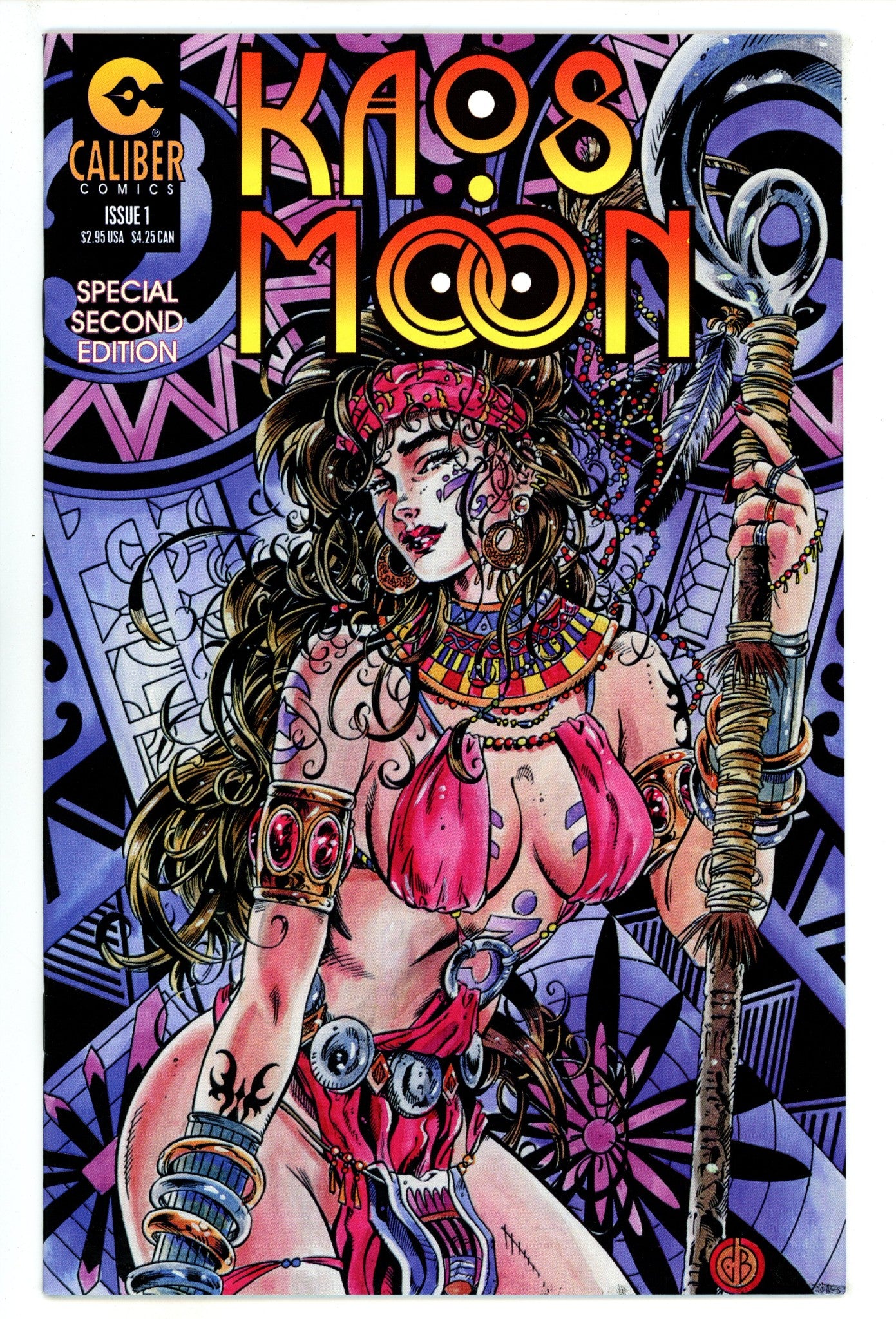 Kaos Moon 1 VF- (7.5) Second Edition (1996) 